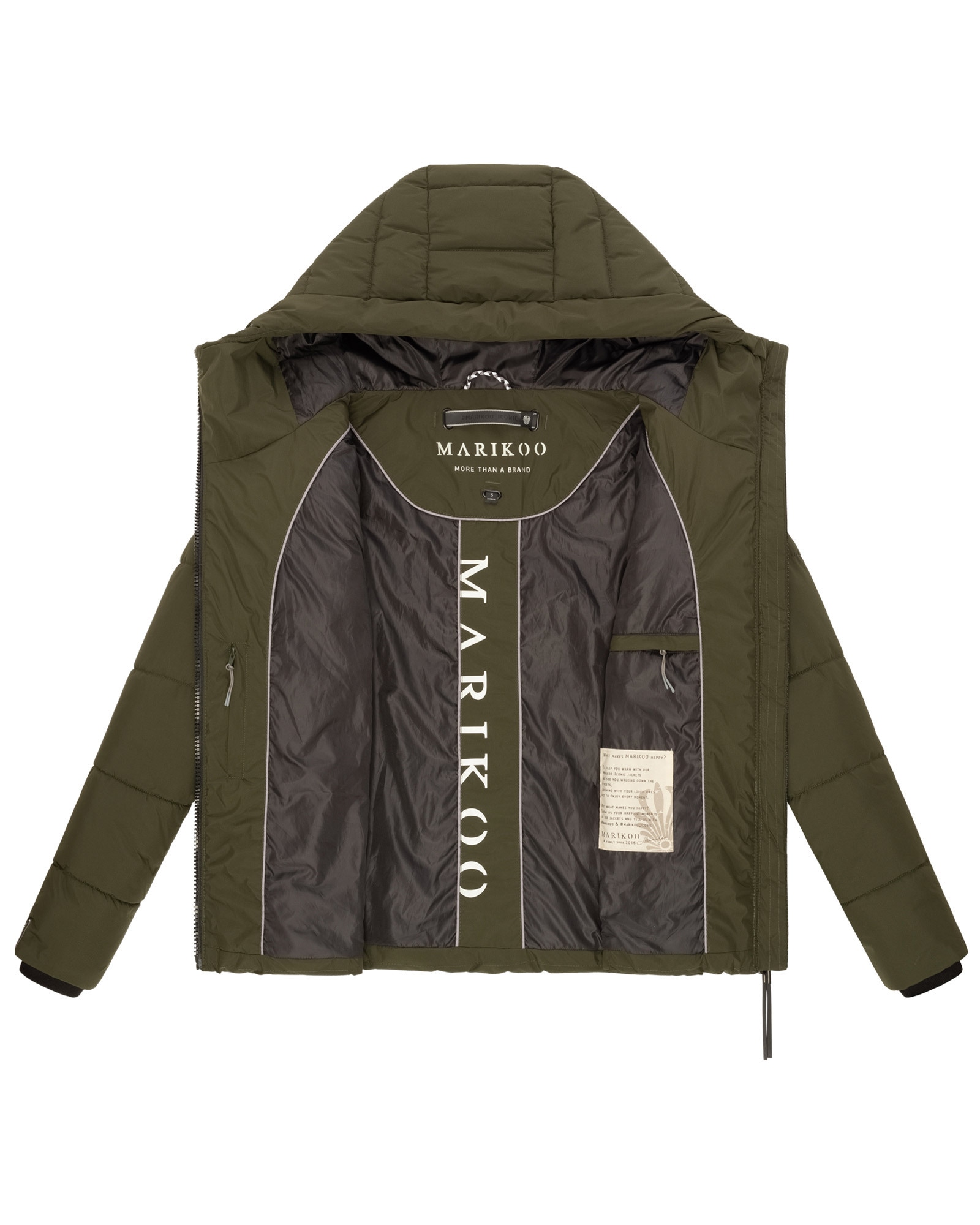 Marikoo Winterjacke »Marikoo Shimoaa XVI Damen Winter Steppjacke B977«