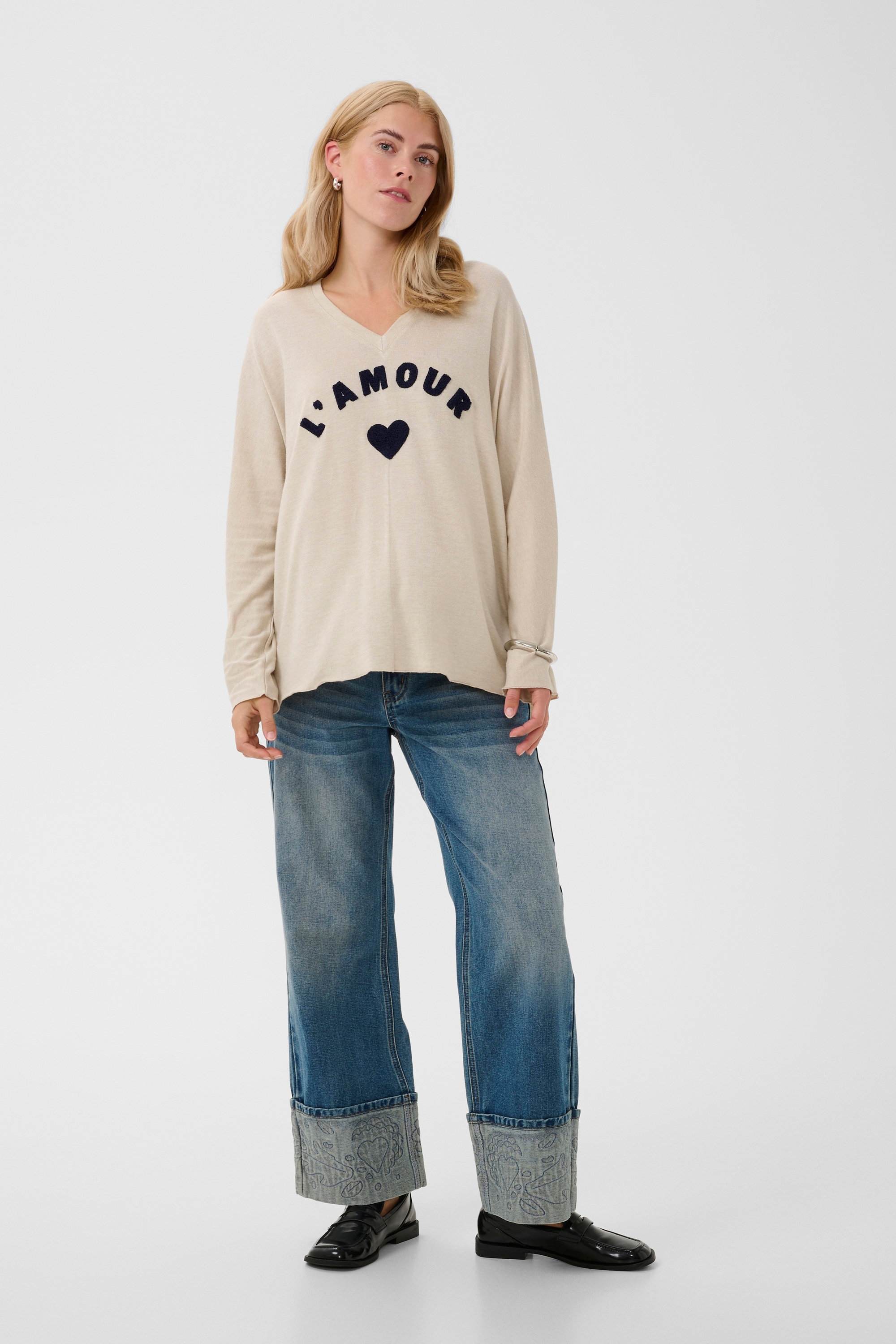 Culture Strickpullover »Damen Strickpullover CUamour«