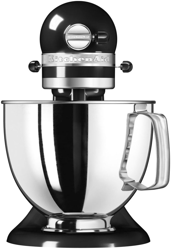 KitchenAid Küchenmaschine »5KSM125EOB«, mit Gratis Glasschüssel+3 Nudelvorsätzen