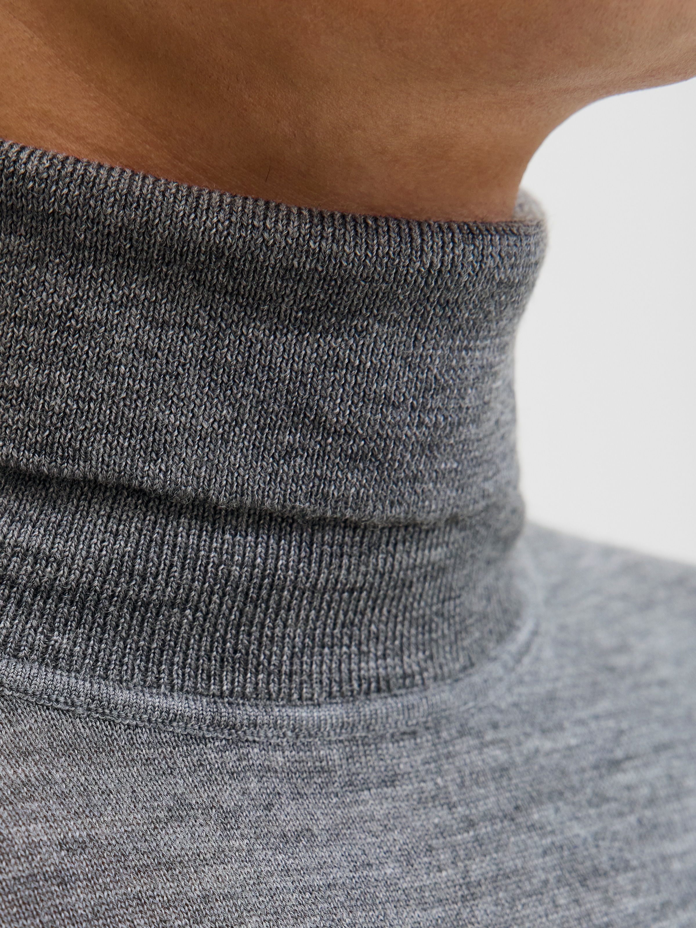 Jack & Jones »JPRBLAMERINO KNIT ROLL NECK« Wolle, regular fit