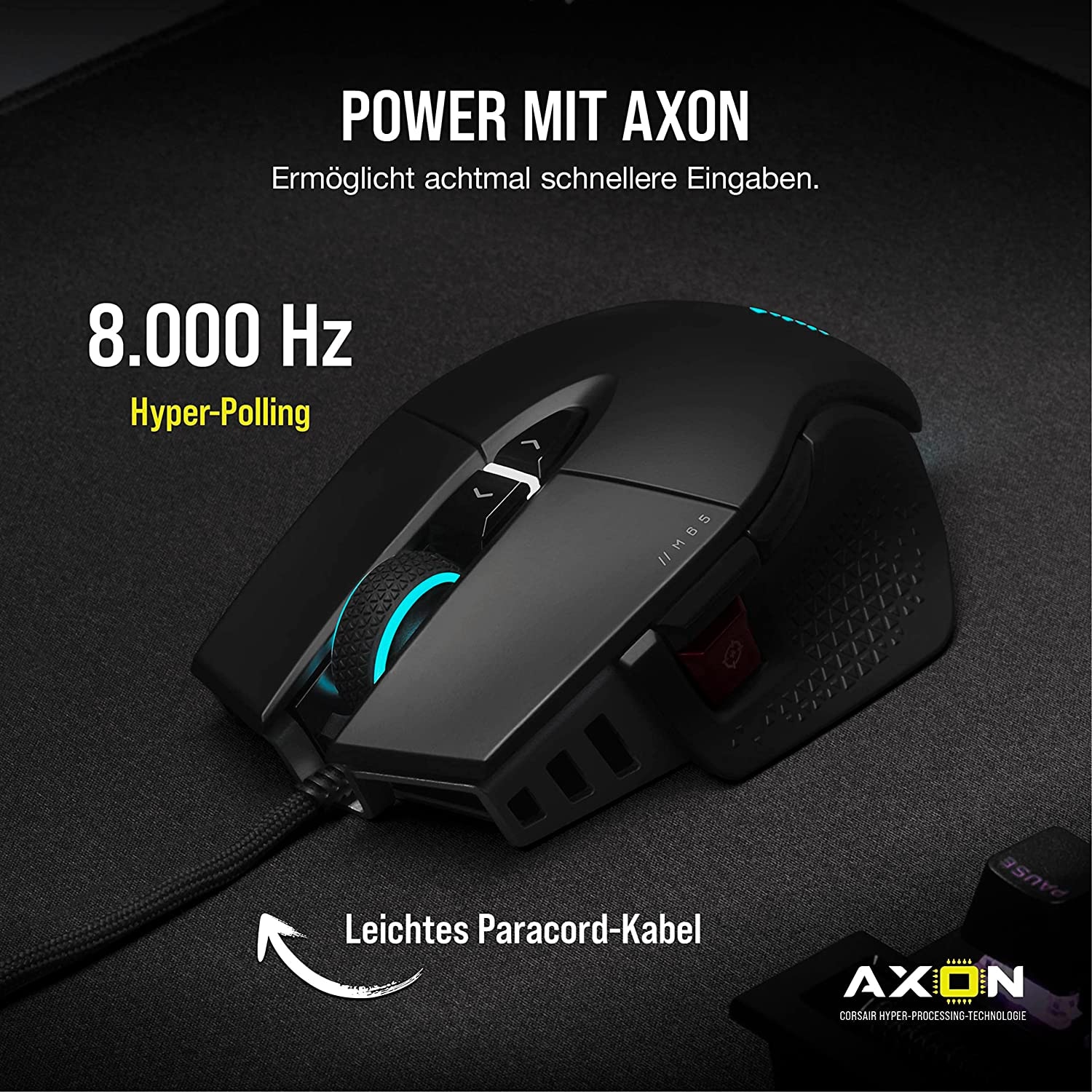 Corsair Gaming-Maus »M65 RGB ULTRA«, kabelgebunden