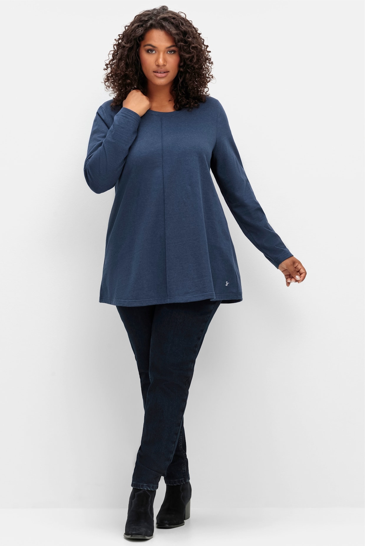 Sheego Langarmshirt »Langarmshirt« 1 Stk.