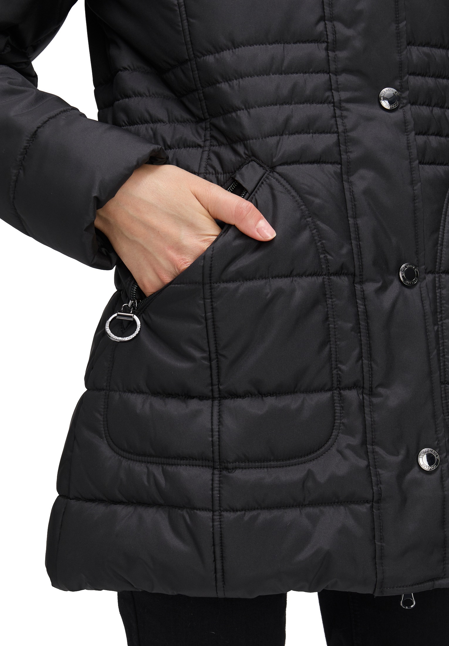 Betty Barclay Outdoorjacke »Outdoorjacke mit abnehmbarer Kapuze«