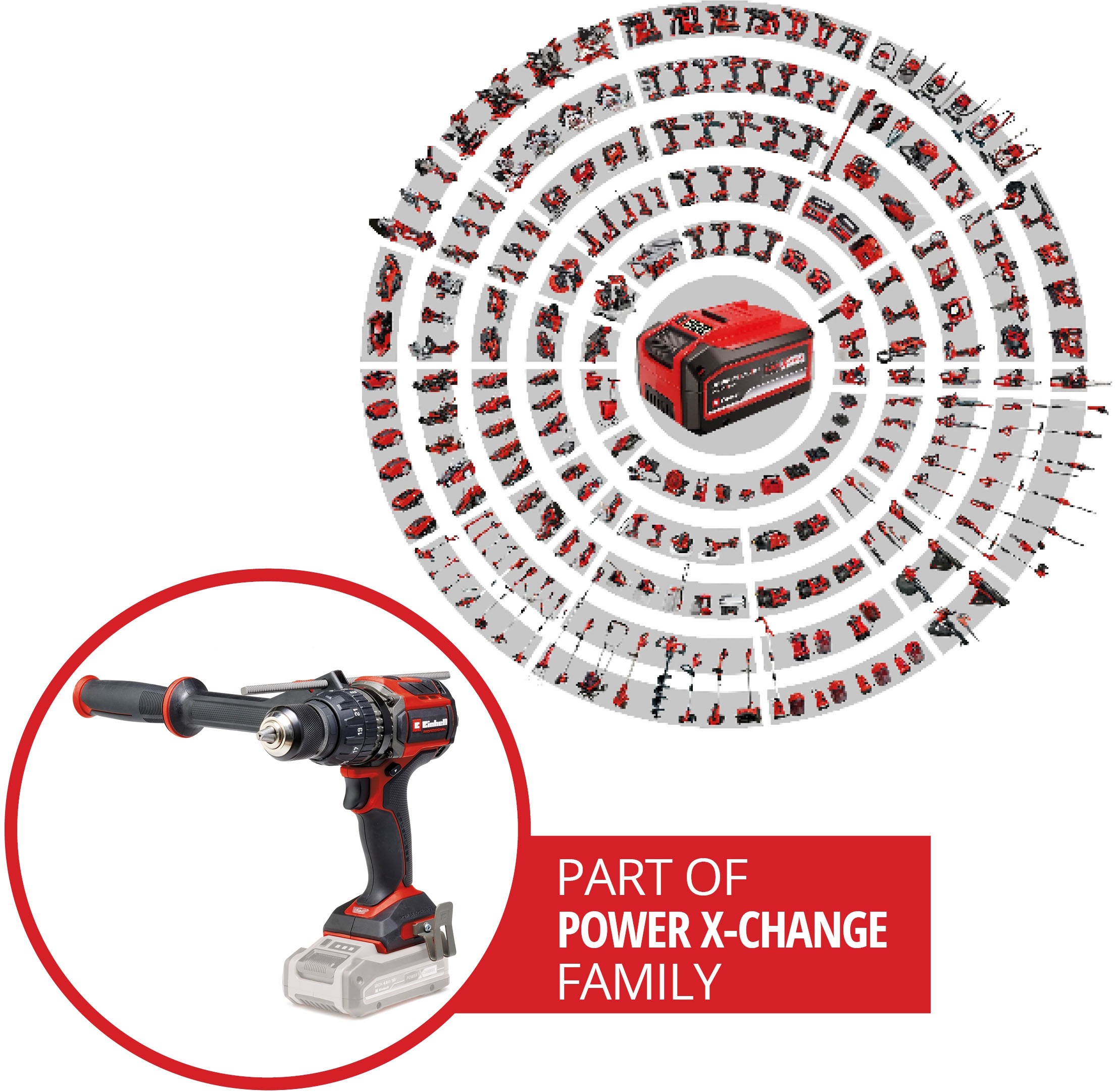 Einhell Akku-Schlagbohrschrauber »TP-CD 18/120 Li-i BL - Solo« Mitglied der Power X-Change Familie, ohne Akku