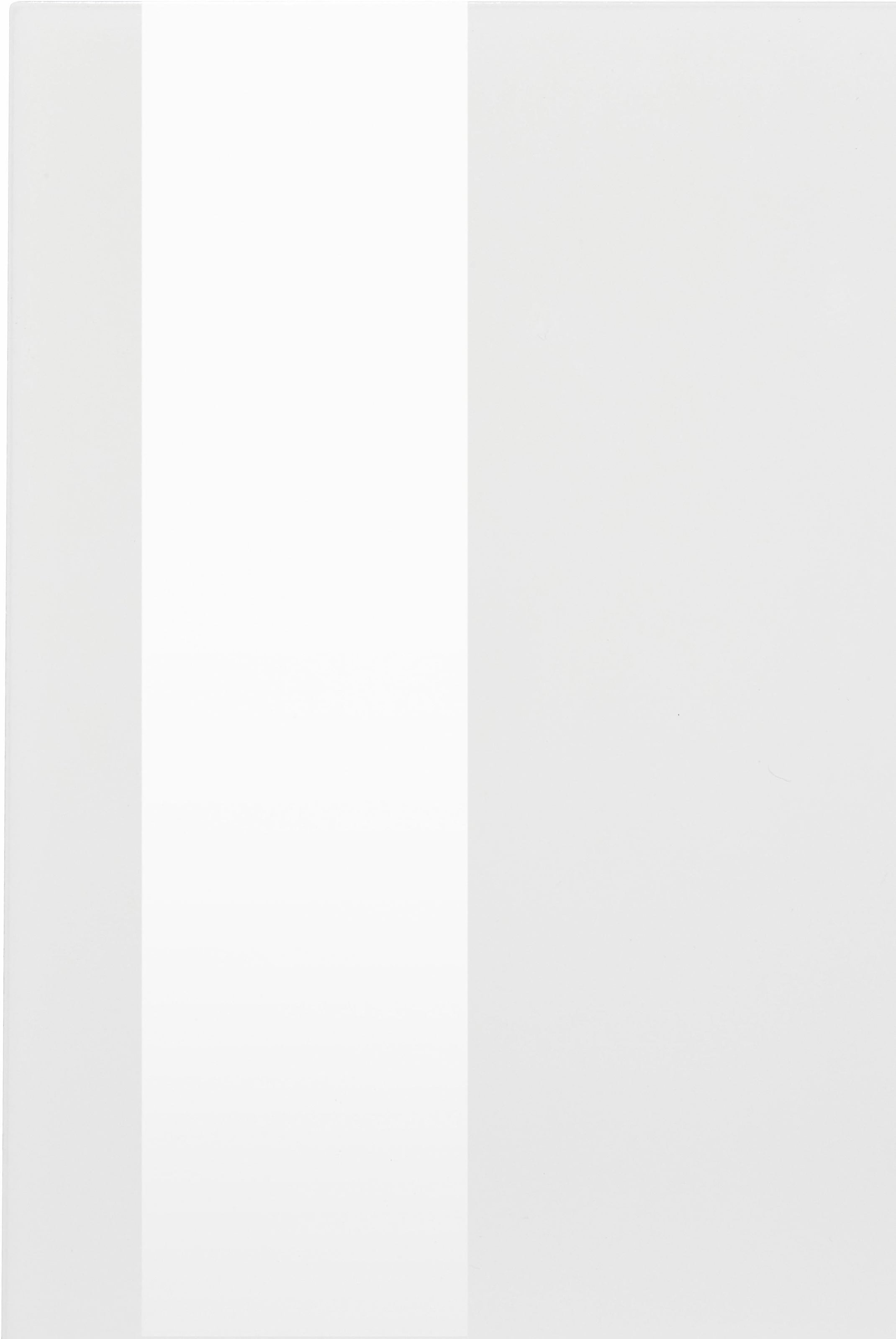 INOSIGN Wohnwand, (Set, 4 St., Set besteht aus 1 Hängevitrine, 1 Vitrine, 1 Lowboard und 1 Wandregal), weiß Korpus/ Front in Hochglanz, ohne Beleuchtung