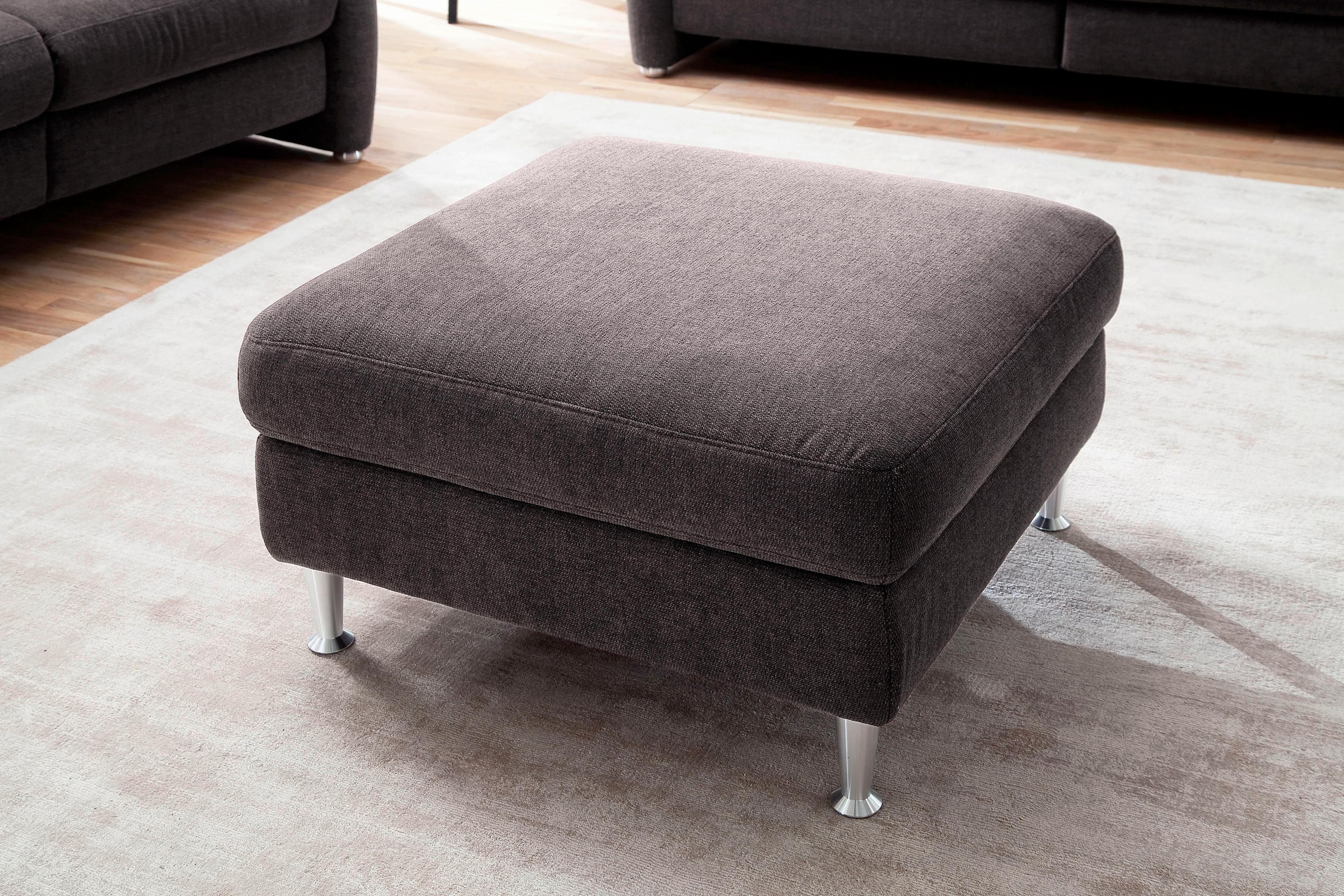 Home affaire Hocker »Turin«, passend zur Serie »Turin«, auch in Leder und Easy care-Bezug