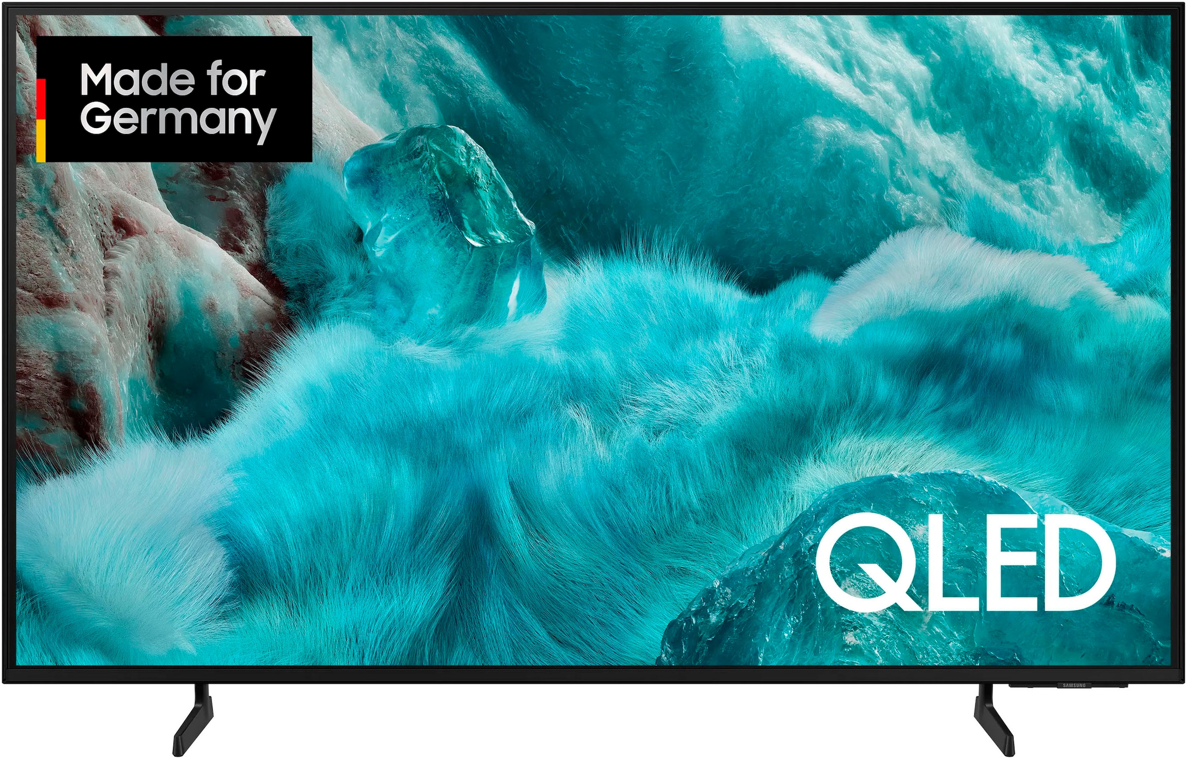 Samsung QLED-Fernseher »GQ55Q7F2AU«, 4K Ultra HD, Smart-TV, Quantum HDR, Knox Security, Art Store, 3D Sound, Gaming Hub, AI TV