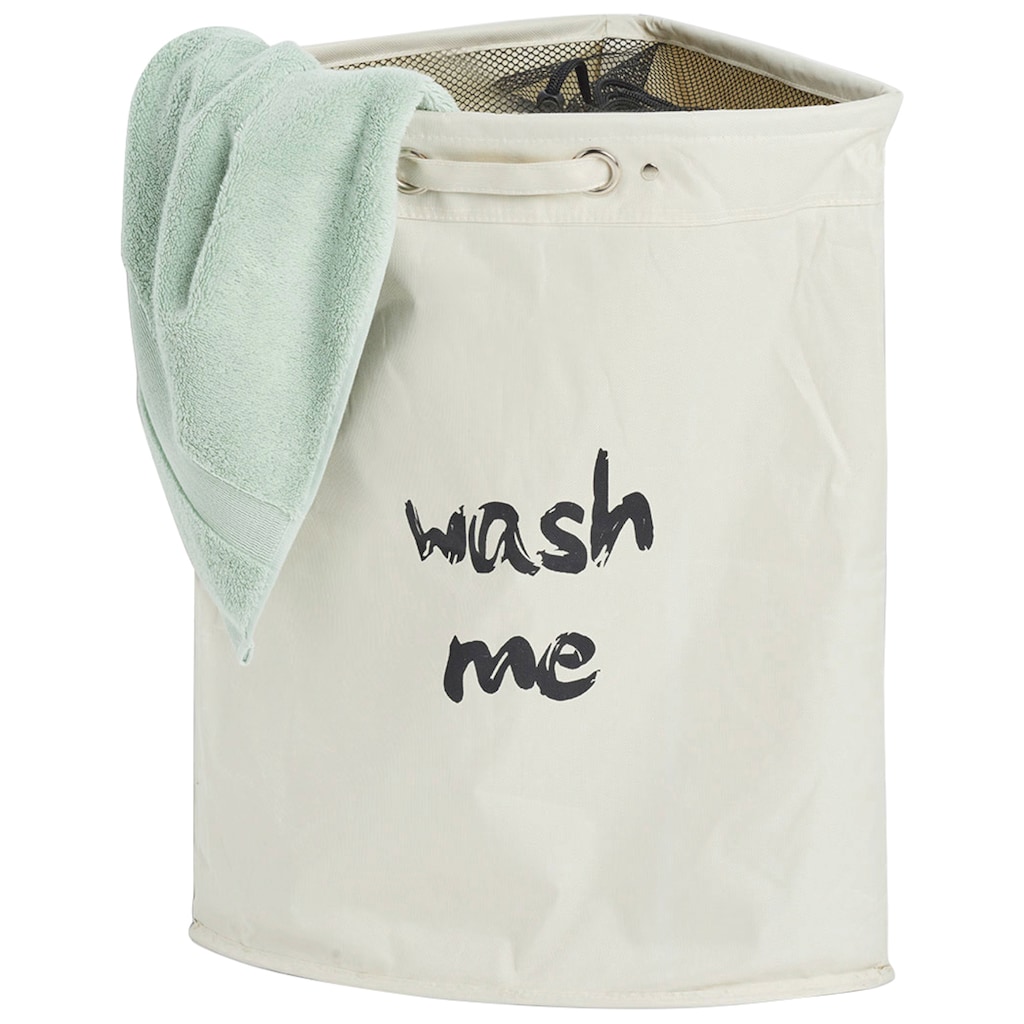 Zeller Present Wäschesack »Wäschekorb, Wash me«