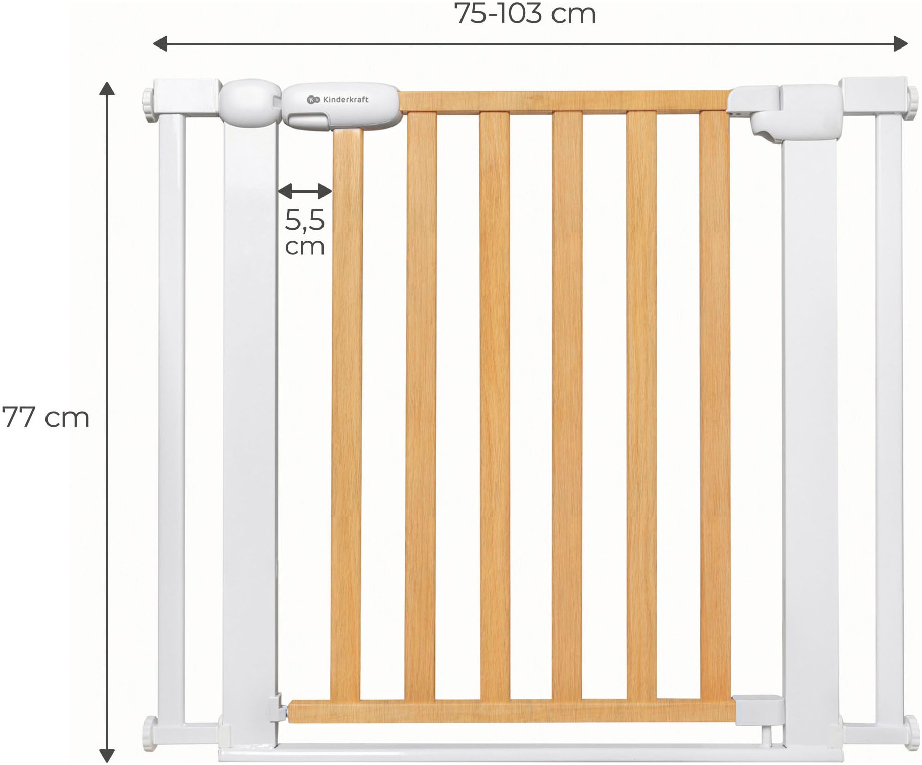 Kinderkraft Türschutzgitter »LOCK & GO«