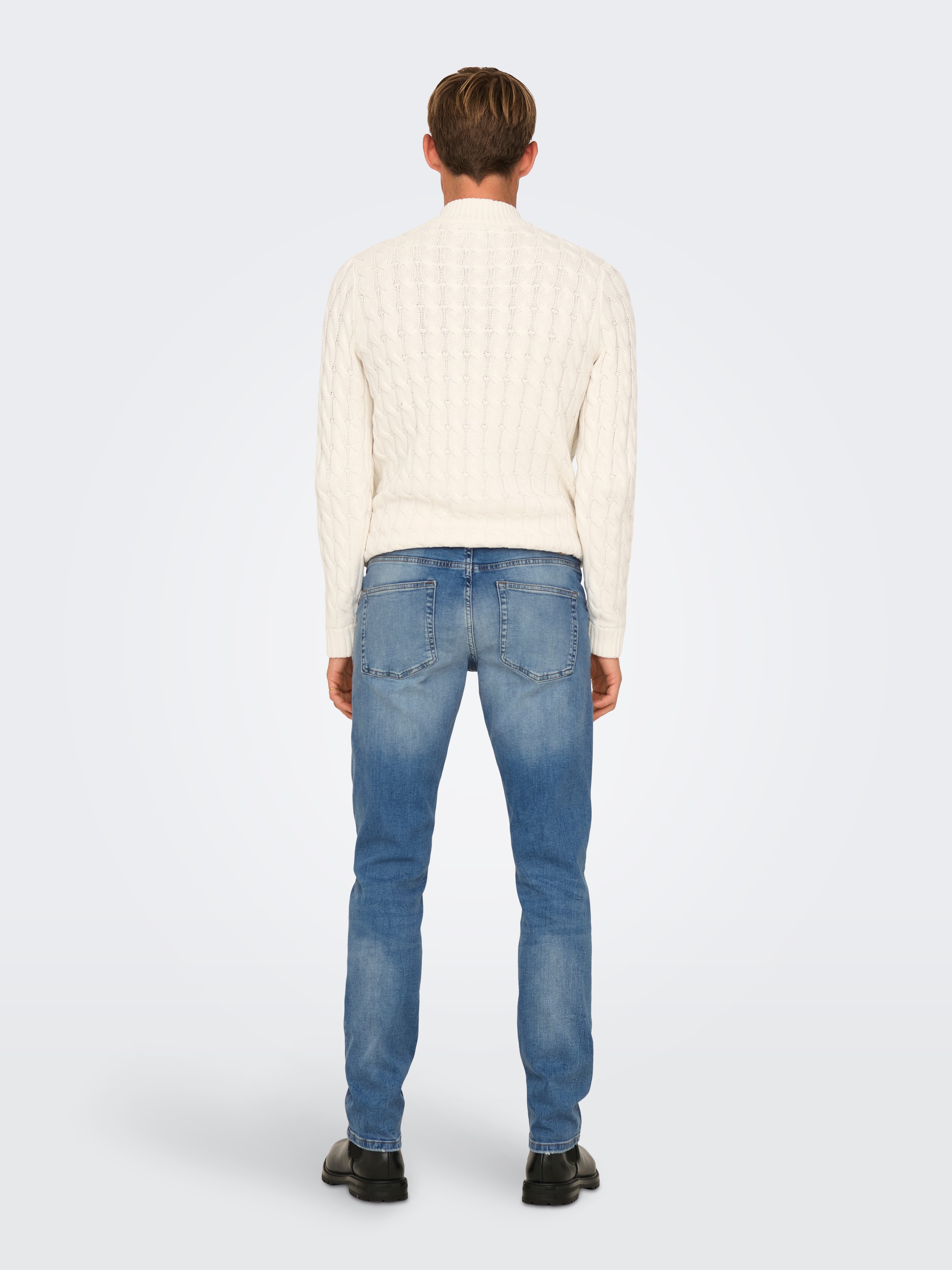 ONLY & SONS Regular-fit-Jeans »ONSWEFT REGULAR MAT DNM NOOS«