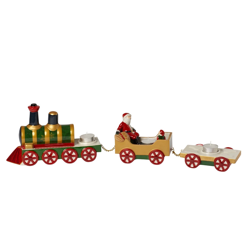 Villeroy & Boch Weihnachtsfigur »Dekofigur Nordpol Express Christmas Toys Memory bunt«
