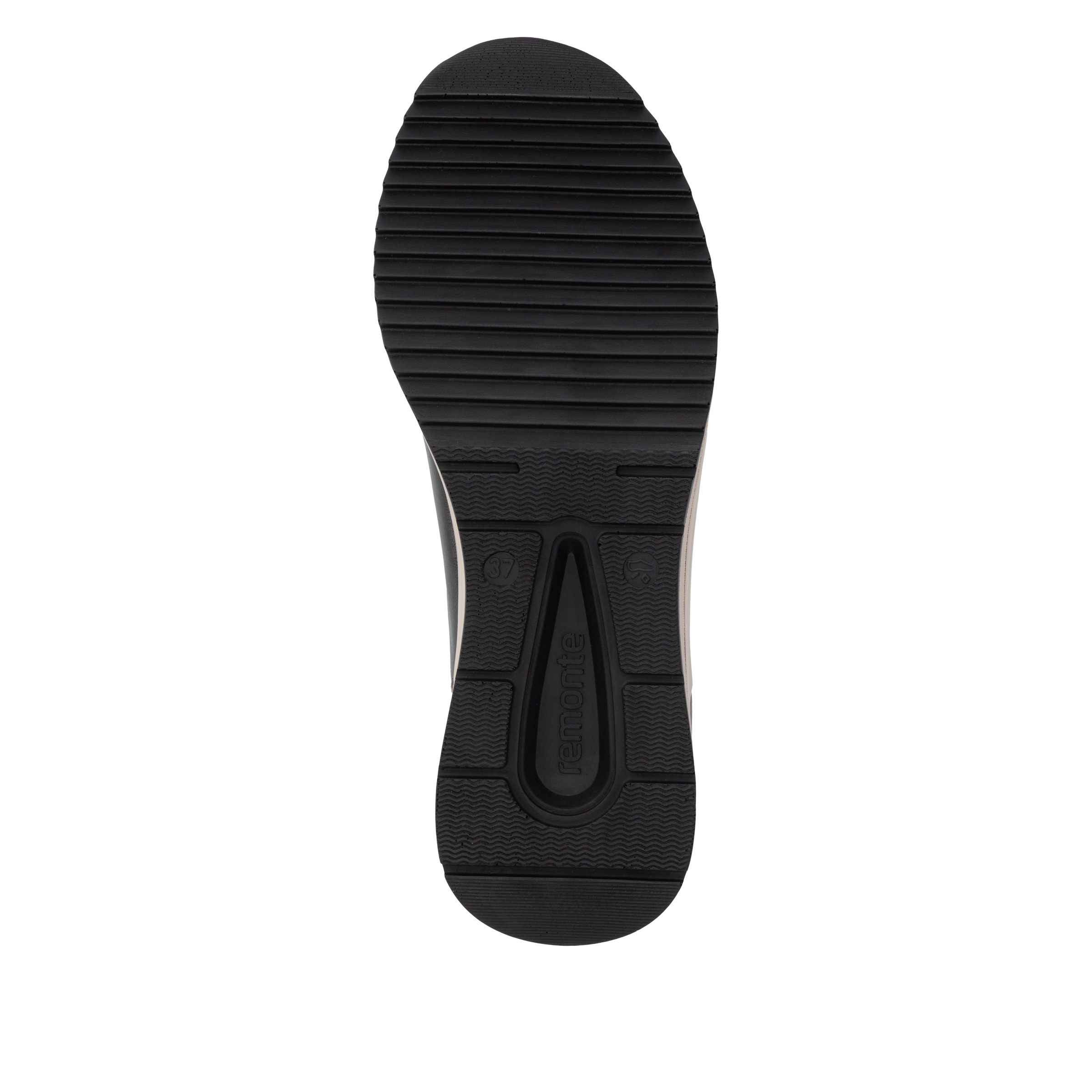 Remonte Slip-On Sneaker  Freizeitschuh, Halbschuh, Schlupfschuh mit Front-Reißverschluss