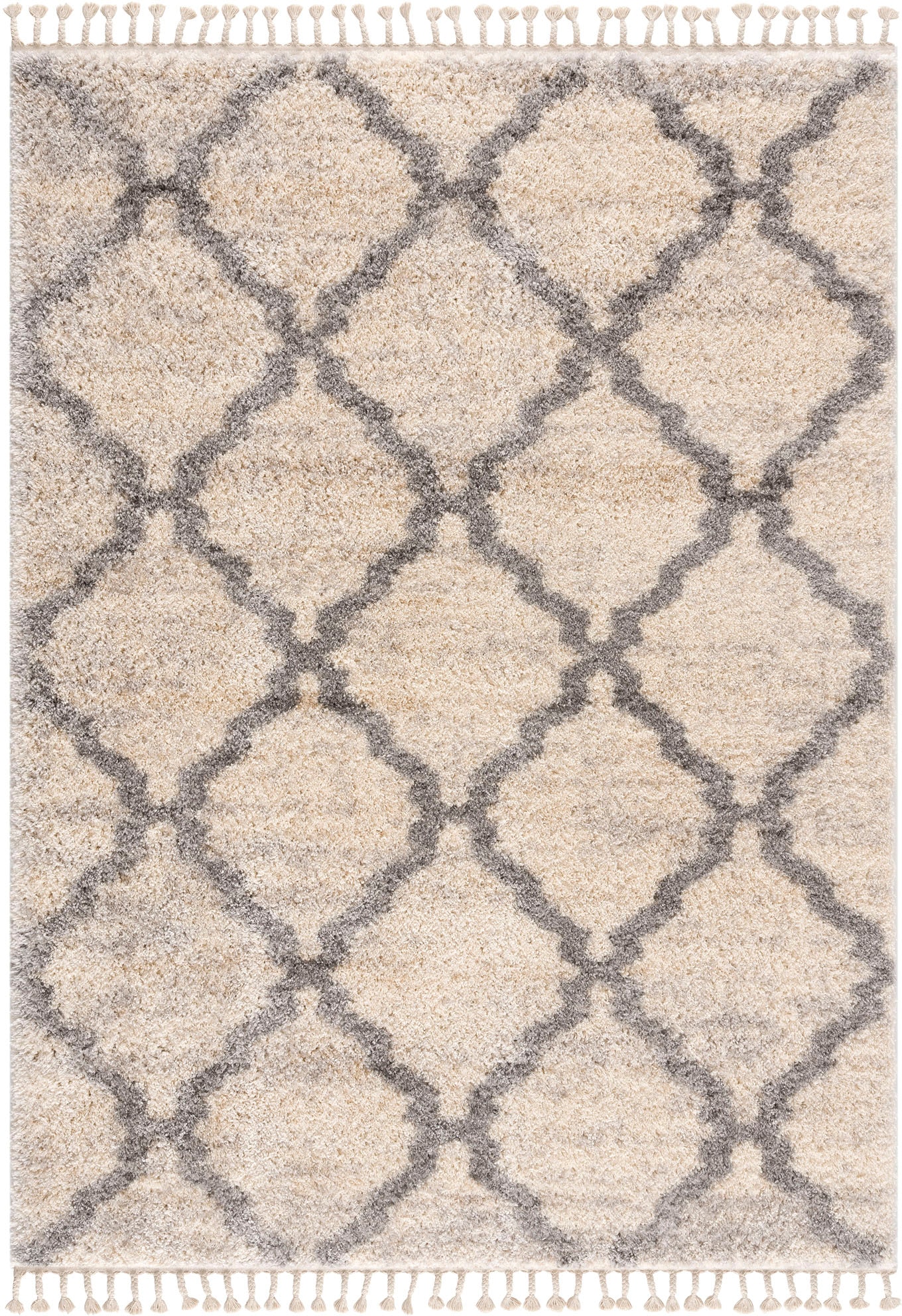 Sanat Hochflor-Teppich »Versay 1550«, rechteckig, 45 mm Höhe, Wohnzimmer, Langflor, Shaggy Teppich