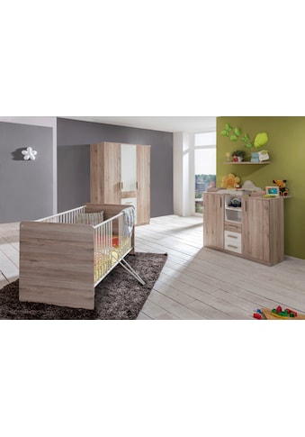 Babyzimmer-Komplettset »Bergamo«, (Set, 3 St.)