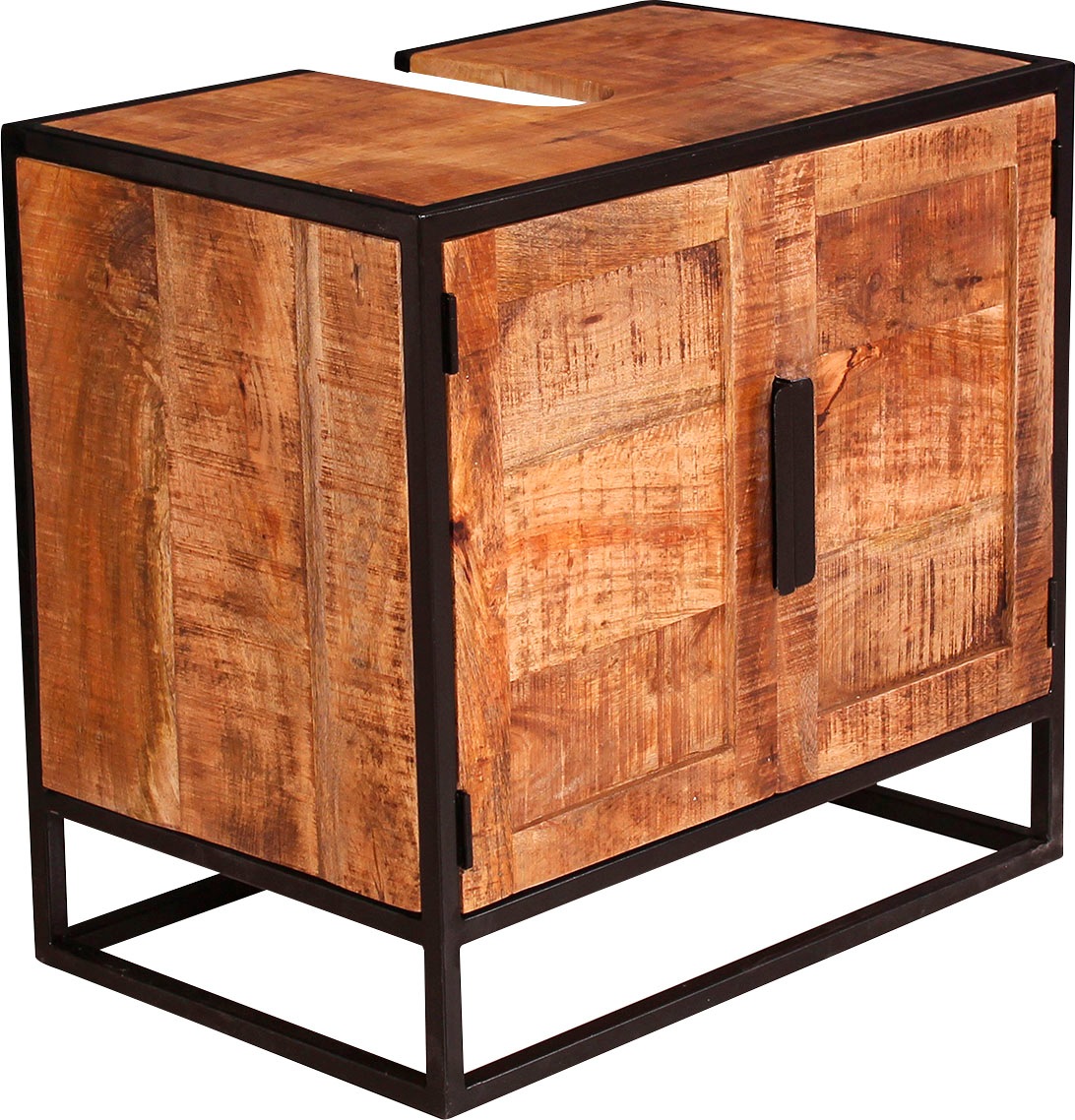 SIT Unterschrank, Rahmen und Design-Gestell aus schwarzem Metall