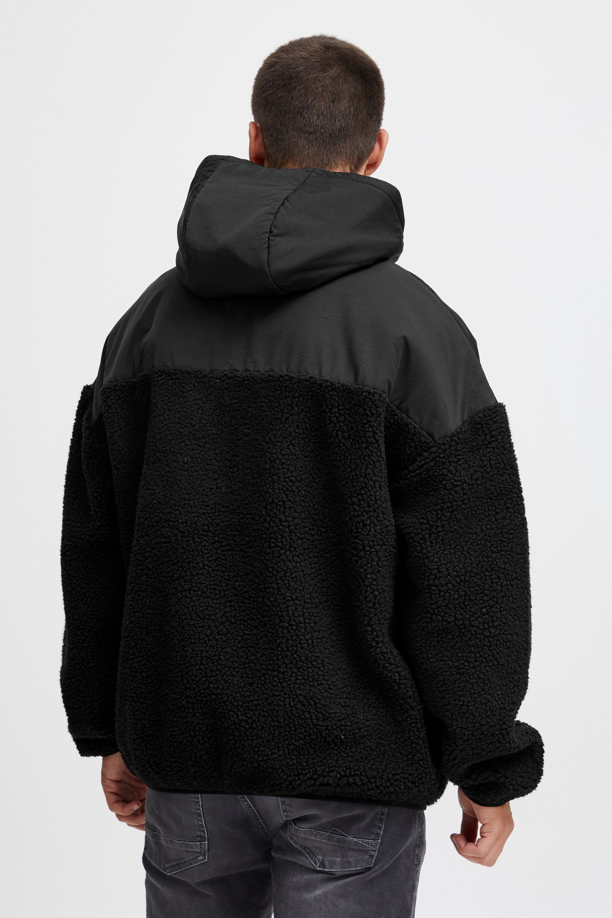 !Solid Fellimitatjacke »Fellimitatjacke SDMarco«, mit Kapuze