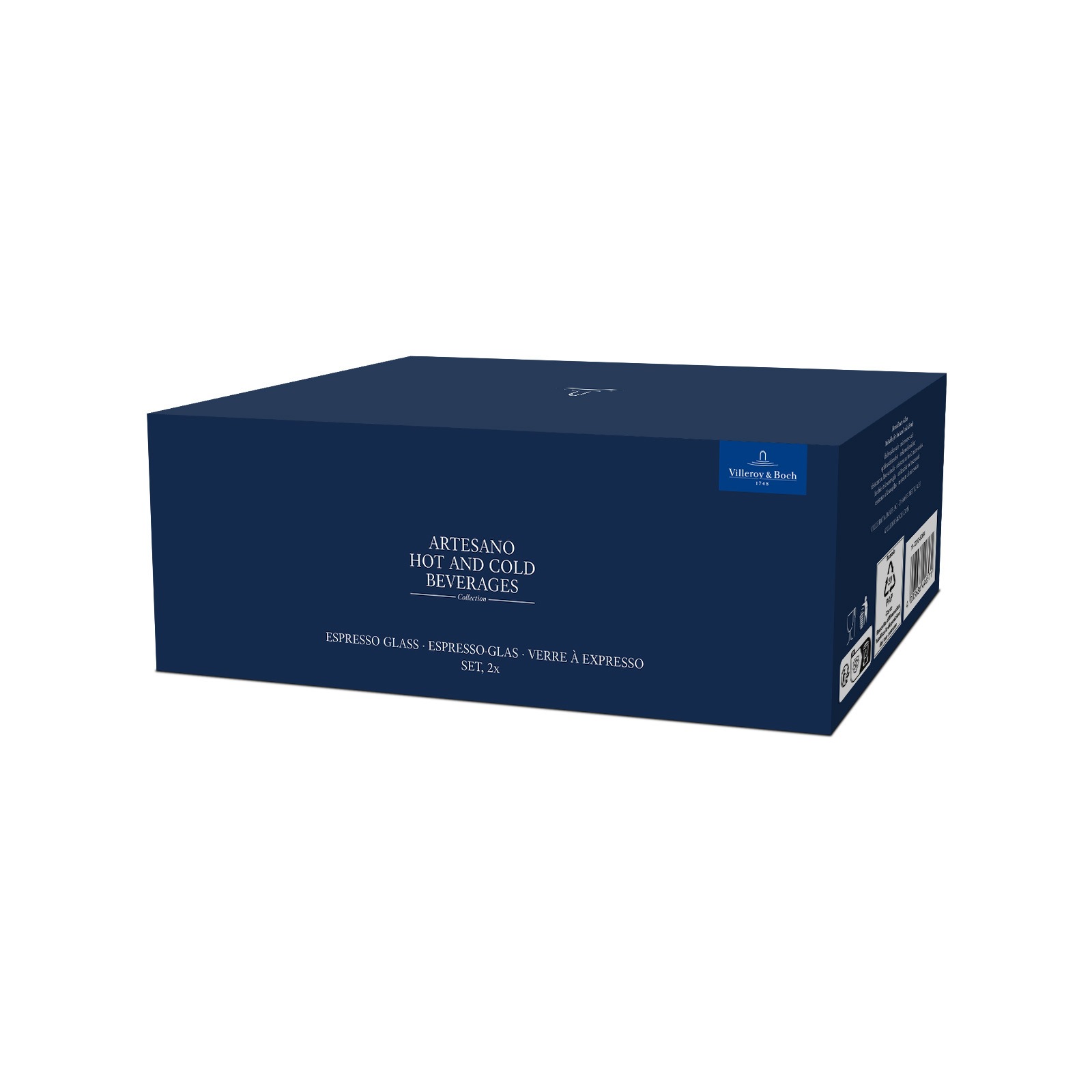 Villeroy & Boch Thermoglas »Espressogläser Artesano Hot & Cold 60 ml 2er Set transparent«