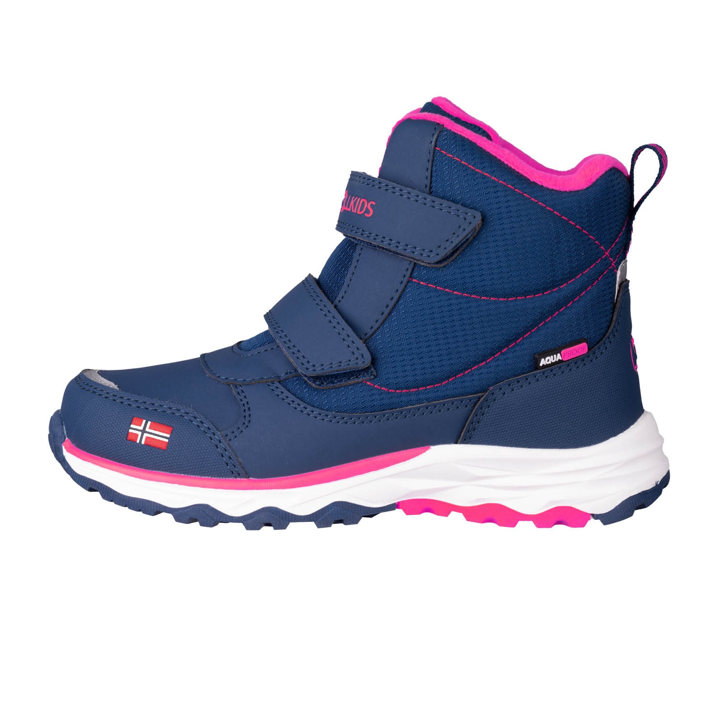 TROLLKIDS Winterstiefel »KIDS HAFJELL WINTER BOOTS«, wasserdicht, Klettverschluss, reflektierende Details