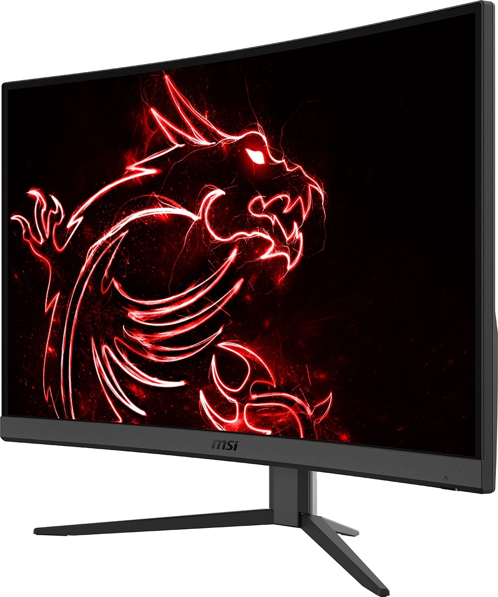 Hyrican PC-Komplettsystem »MegaDeal Gaming-PC-Set Striker«, Windows 11 + MSI G32C4 E2 Monitor Curved 80cm (32") + Maus & Tastatur