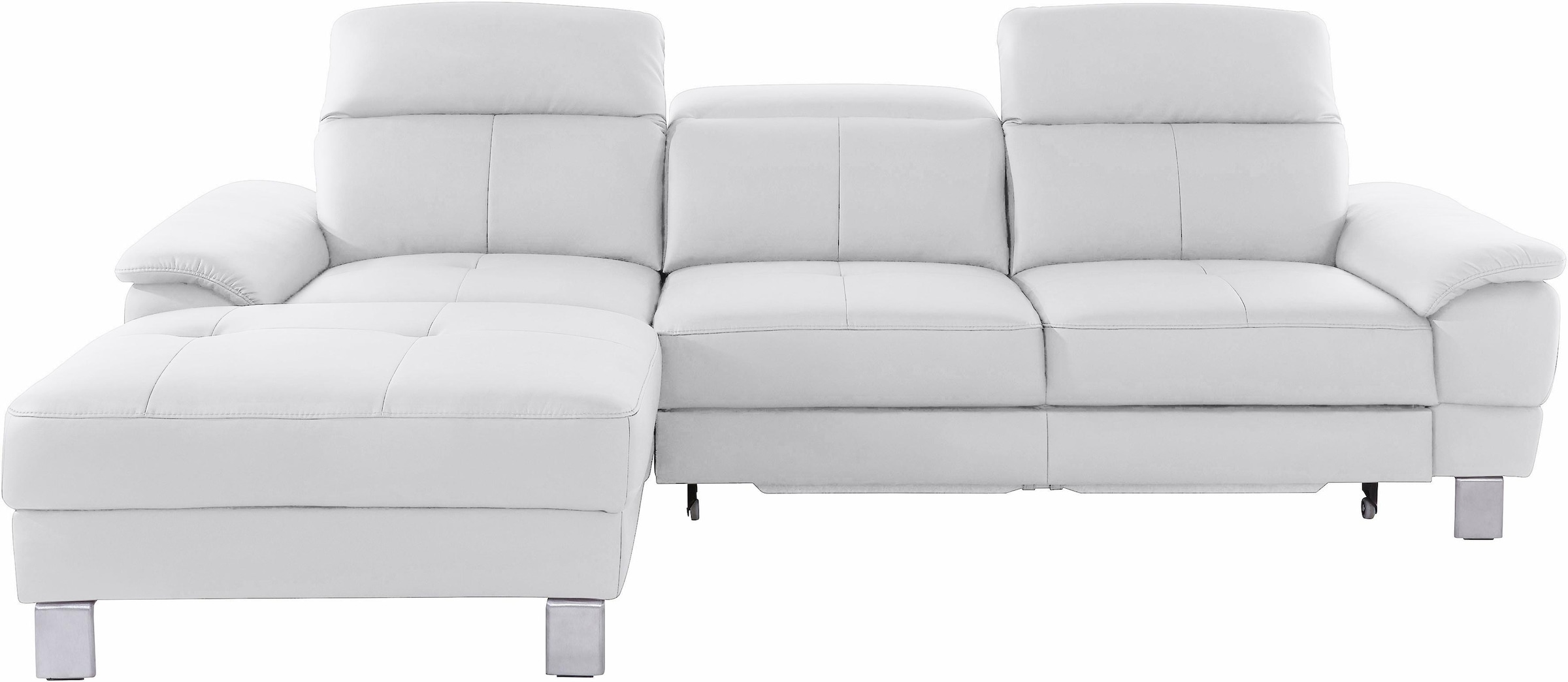 exxpo - sofa fashion Kopf- Bettkasten Rechnung inkl. wahlweise Rückenverstellung, bzw. bestellen Bettfunktion Ecksofa, mit und auf