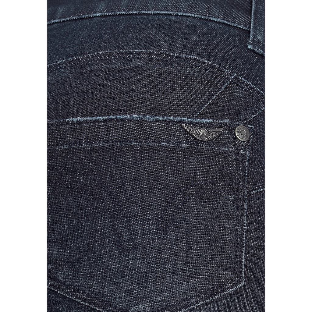 Arizona Bootcut-Jeans, Recyceltes Polyester