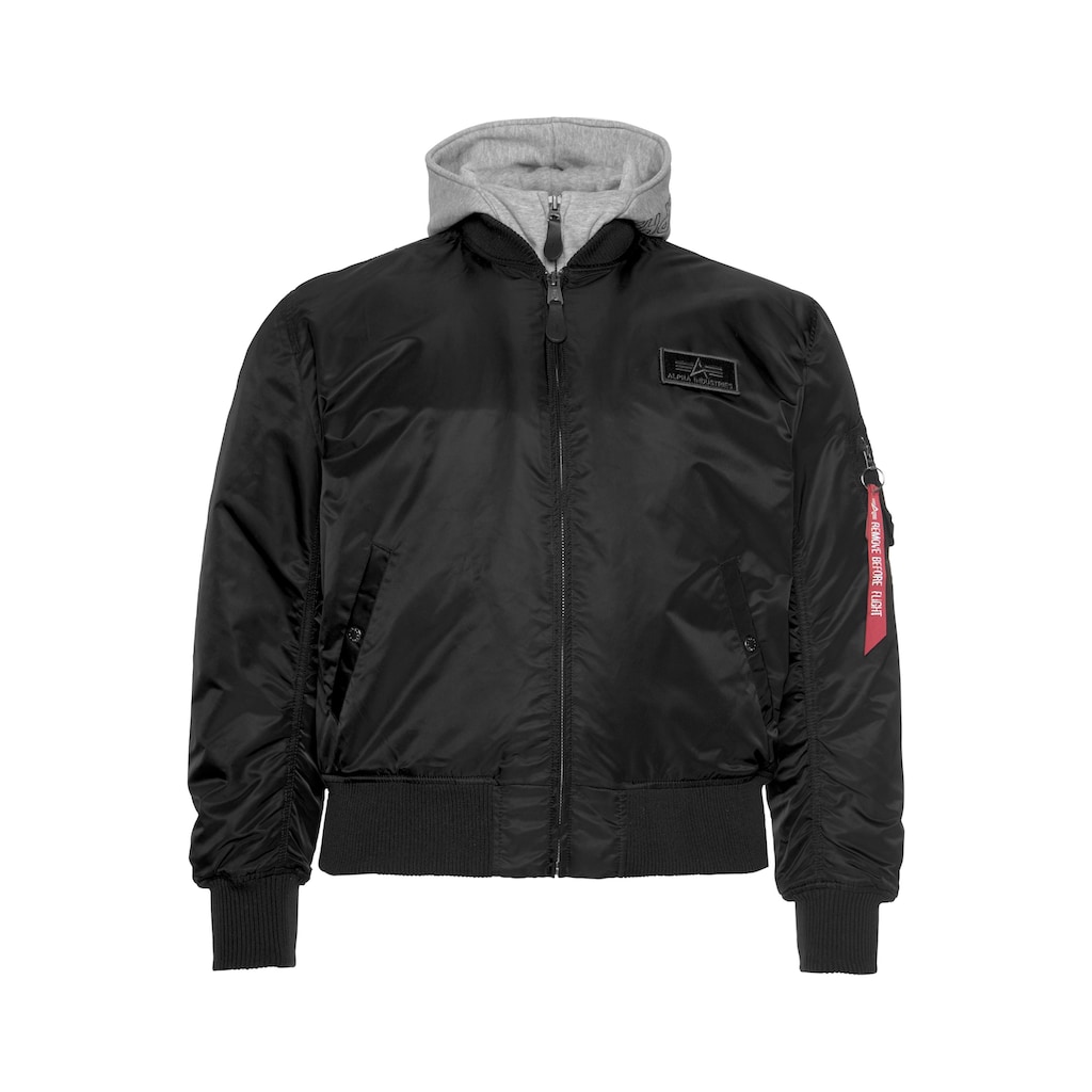 Alpha Industries Bomberjacke »MA-1 D-TEC«, mit Kapuze