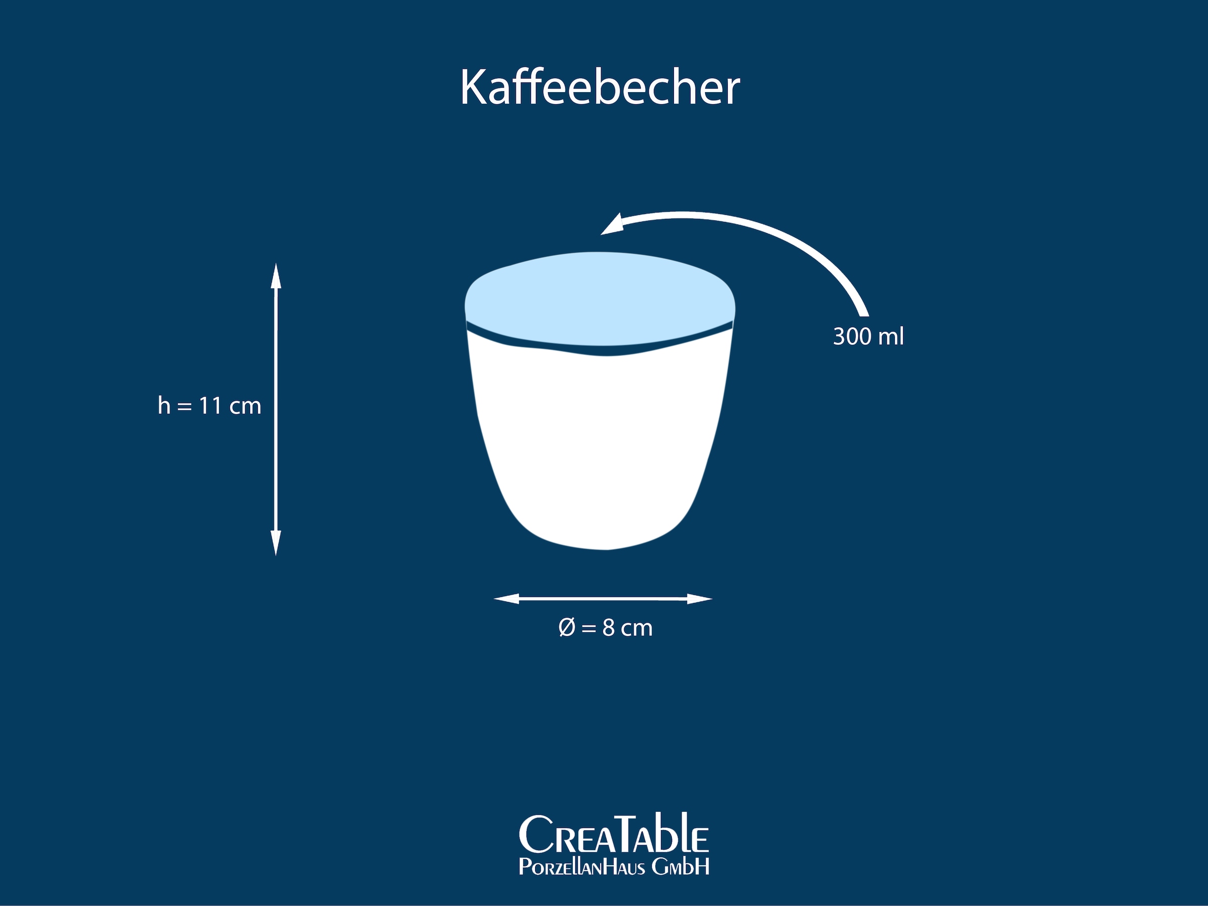 CreaTable Becher »Squeezy Mocha Mousse, Kaffeebecher 4-tlg« Einzigartige Optik, Reaktivglasur