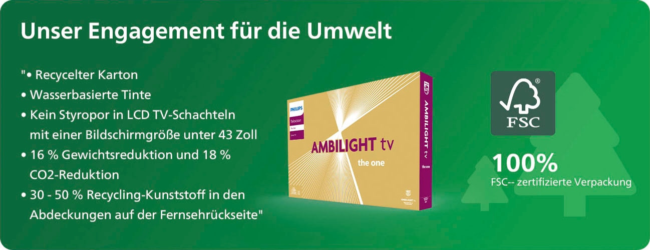 Philips LED-Fernseher »75PUS8909/12«, 4K Ultra HD, Smart-TV