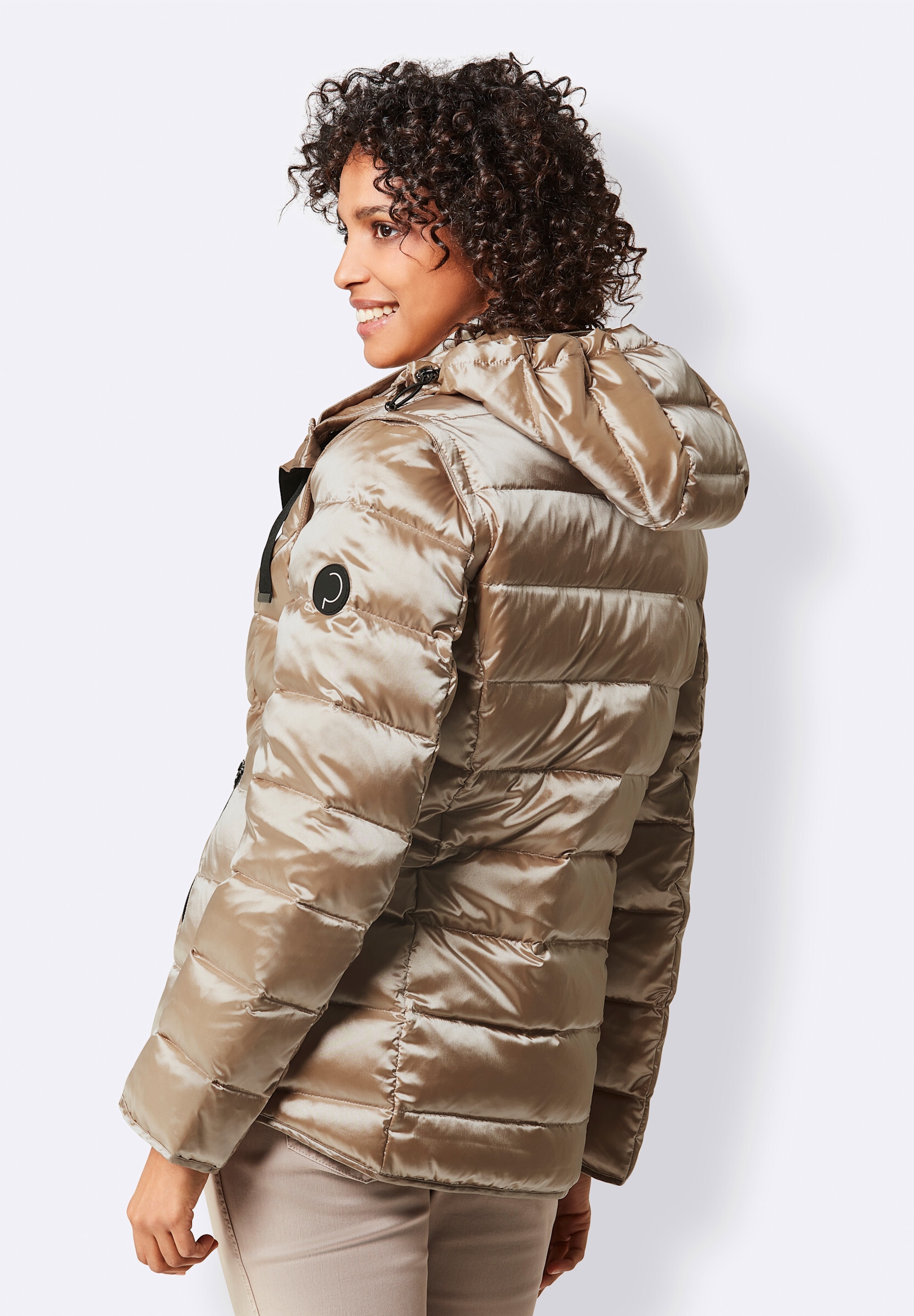 creation L Daunenjacke »Daunen-Steppjacke Daunenjacke mit 2 Tragevarianten« Abnehmbare Kapuze