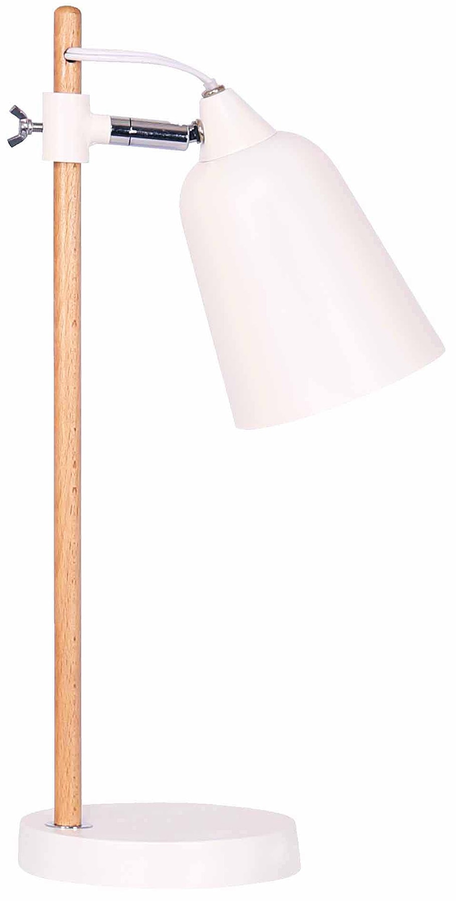 SalesFever Tischleuchte »Elmo«, 1 flammig, Leuchtmittel E27 | ohne Leuchtmittel, in skandinavischem Design