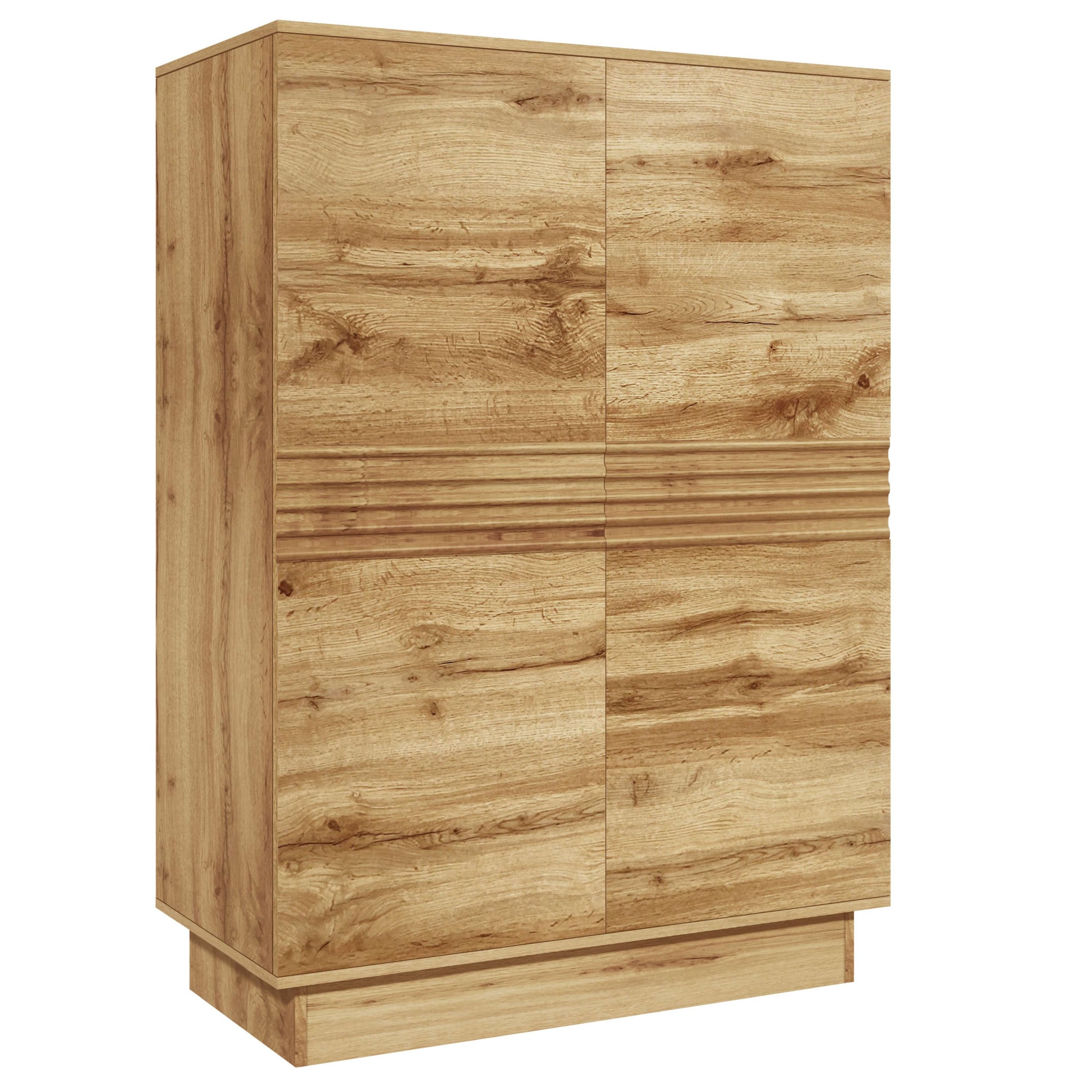 Home affaire Highboard »Angers« Kommode, Midischrank mit Push-to-open, 2 Einlegeböden, Breite 90 cm