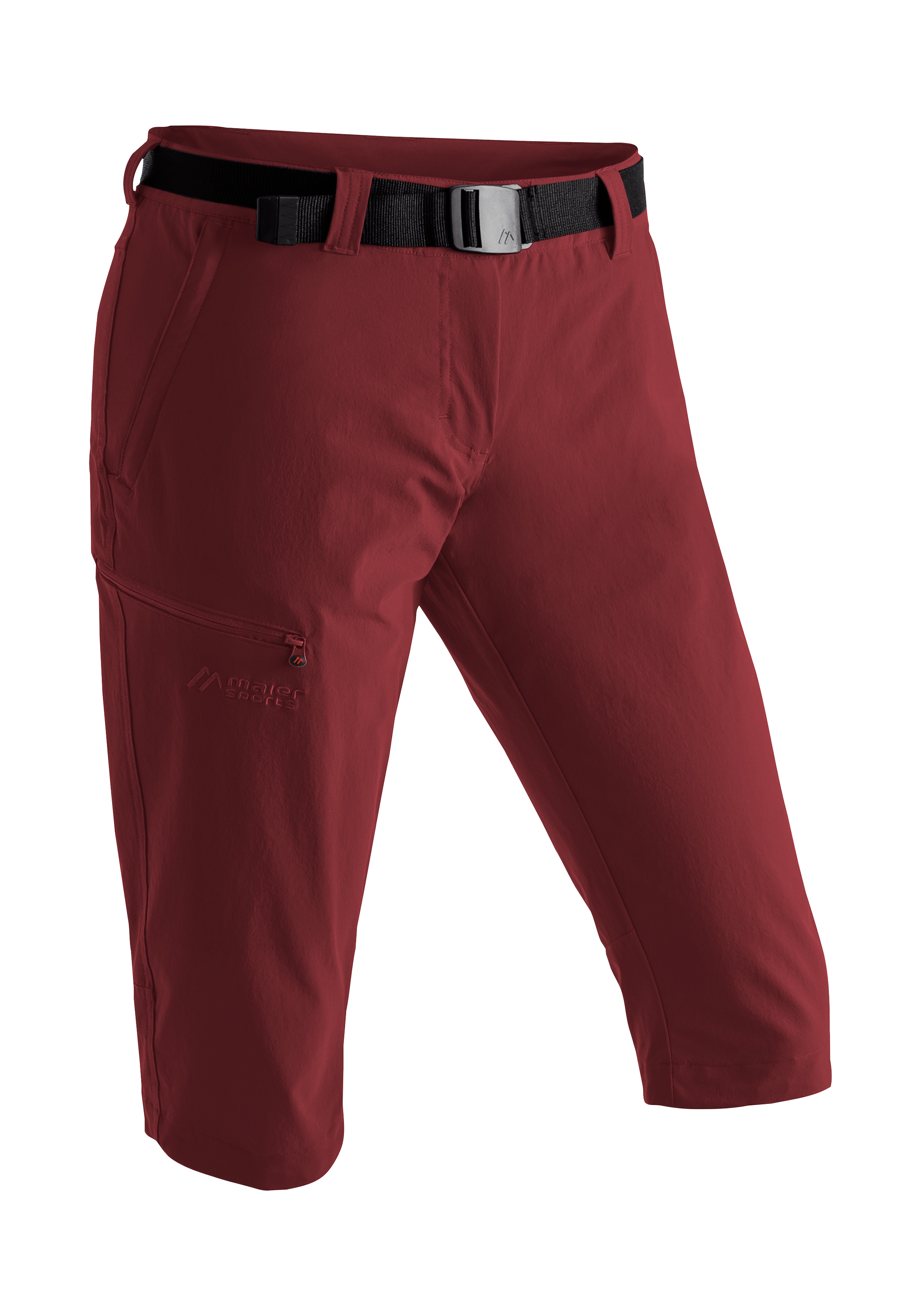 Maier Sports Caprihose »Inara slim 3/4«, Damen Wanderhose, atmungsaktive Outdoor-Hose