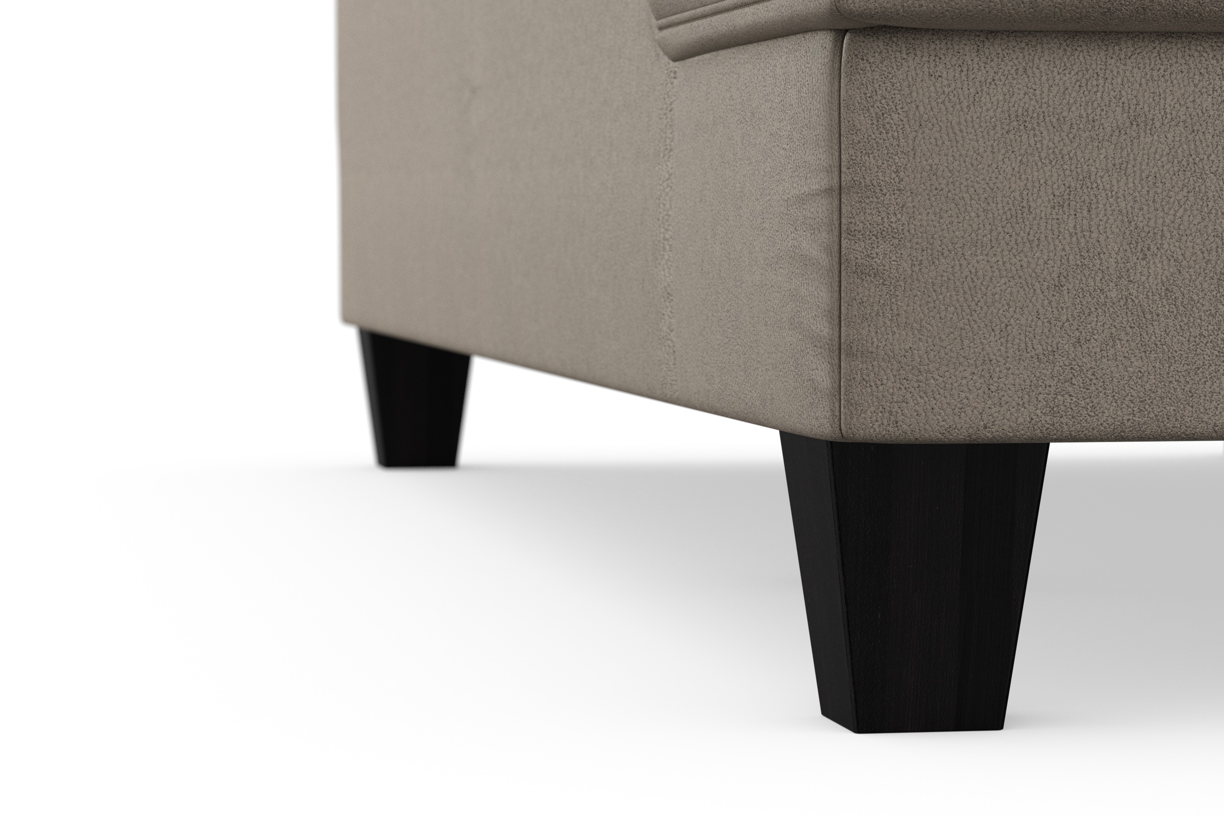 sit&more Ecksofa »Belluci L-Form«, inklusive Federkern, wahlweise mit Bettfunktion und Bettkasten