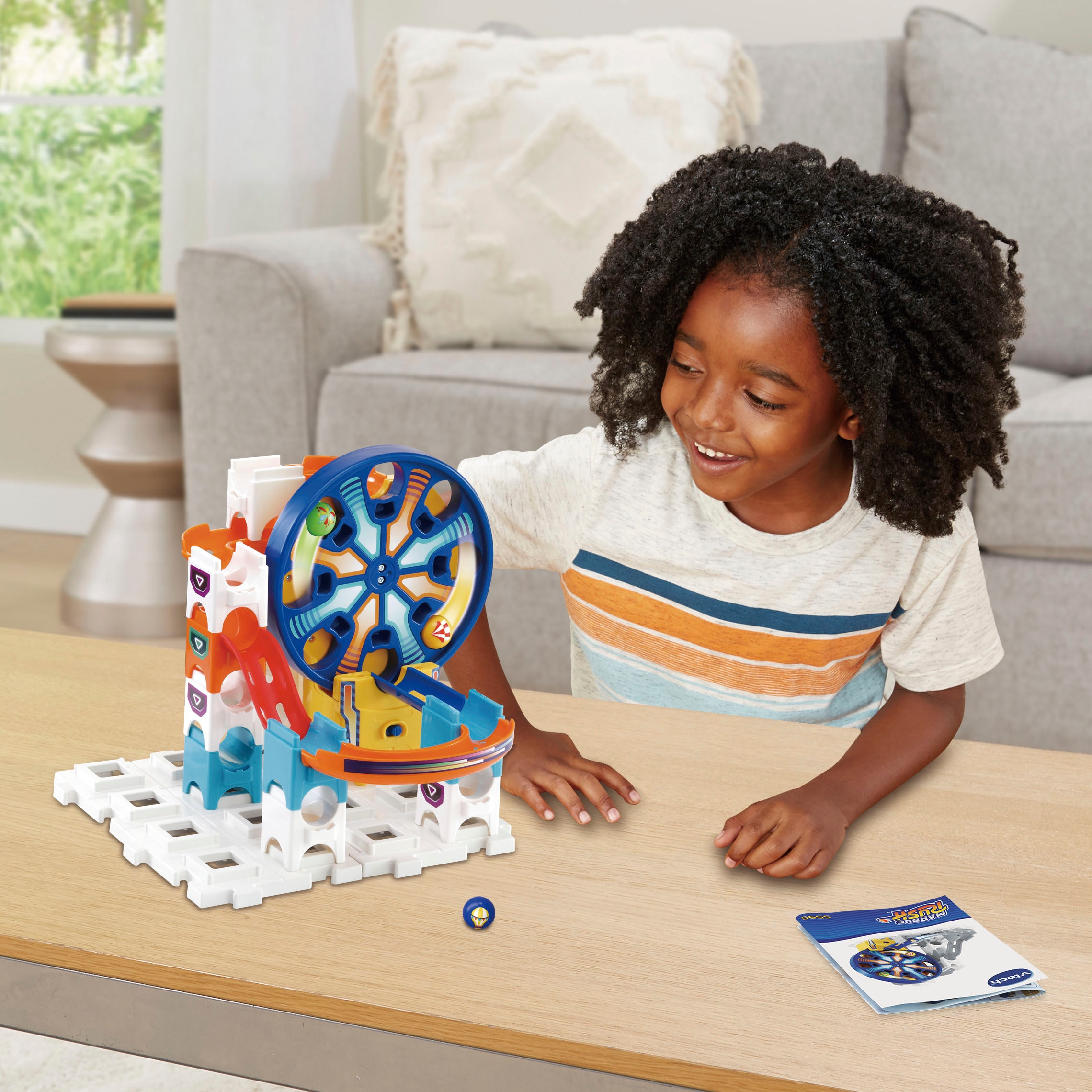 Vtech® Kugelbahn »Marble Rush - Kugelbahn-Set Motor-Riesenrad«