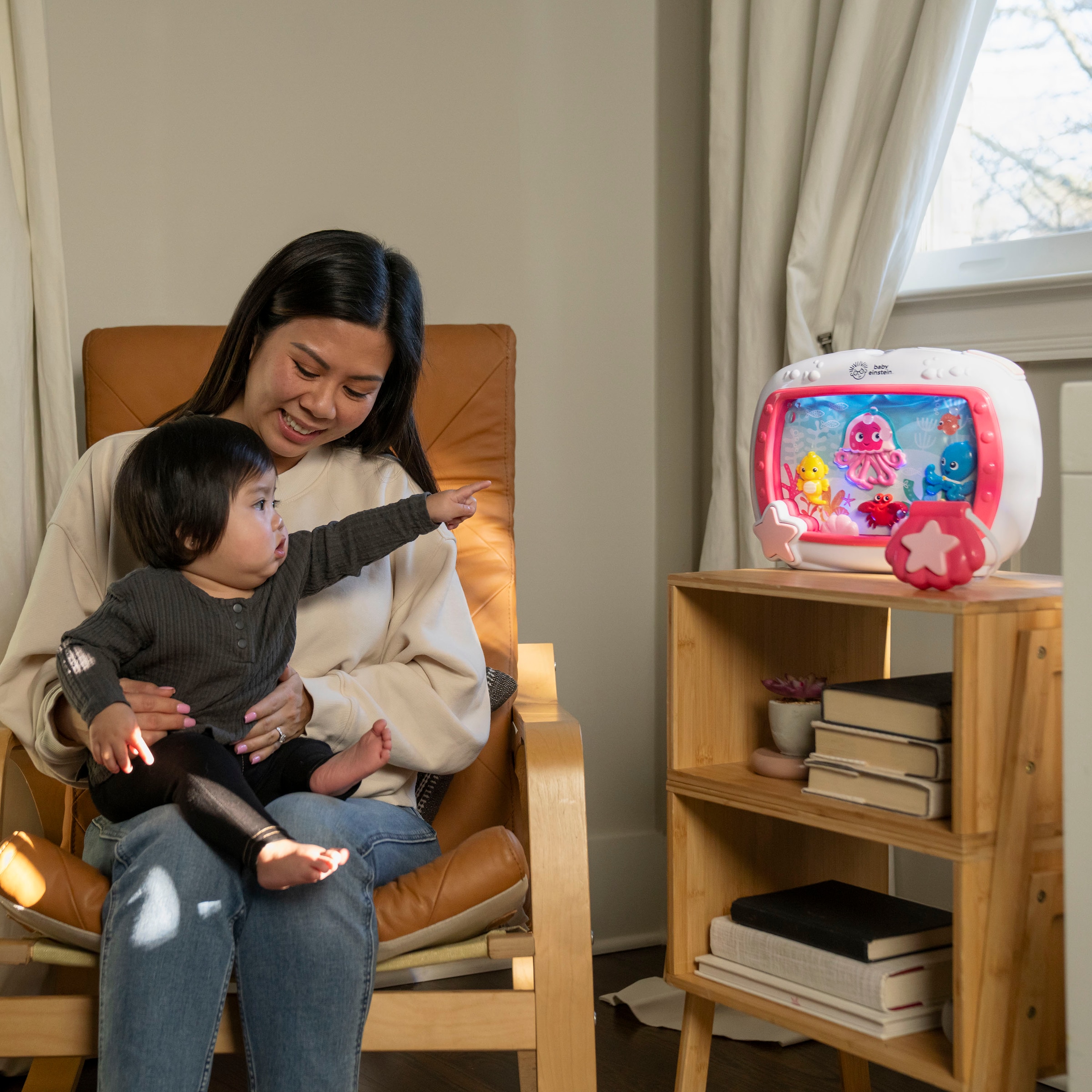 Baby Einstein Nachtlicht »Schlummerlicht Sea Dreams« LED-Modul blau inklusive Fernbedienung