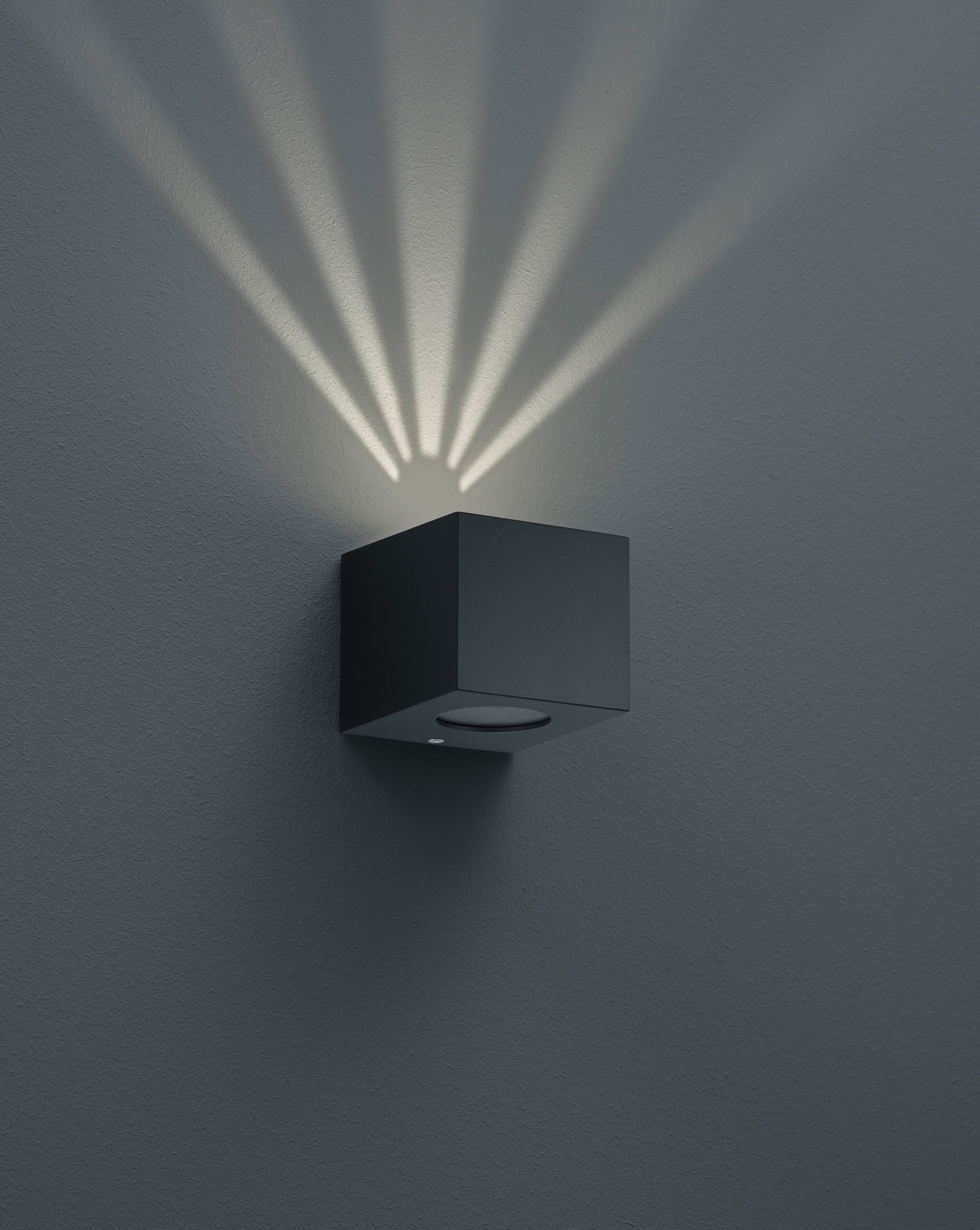 mit TRIO and XXL 3000 online 2 Up LED Außen-Wandleuchte kaufen Garantie Beleuchtung, »Cordoba«, matt, 3 down Schwarz warmweiß flammig-flammig, Kelvin Jahren IP44, | Leuchten