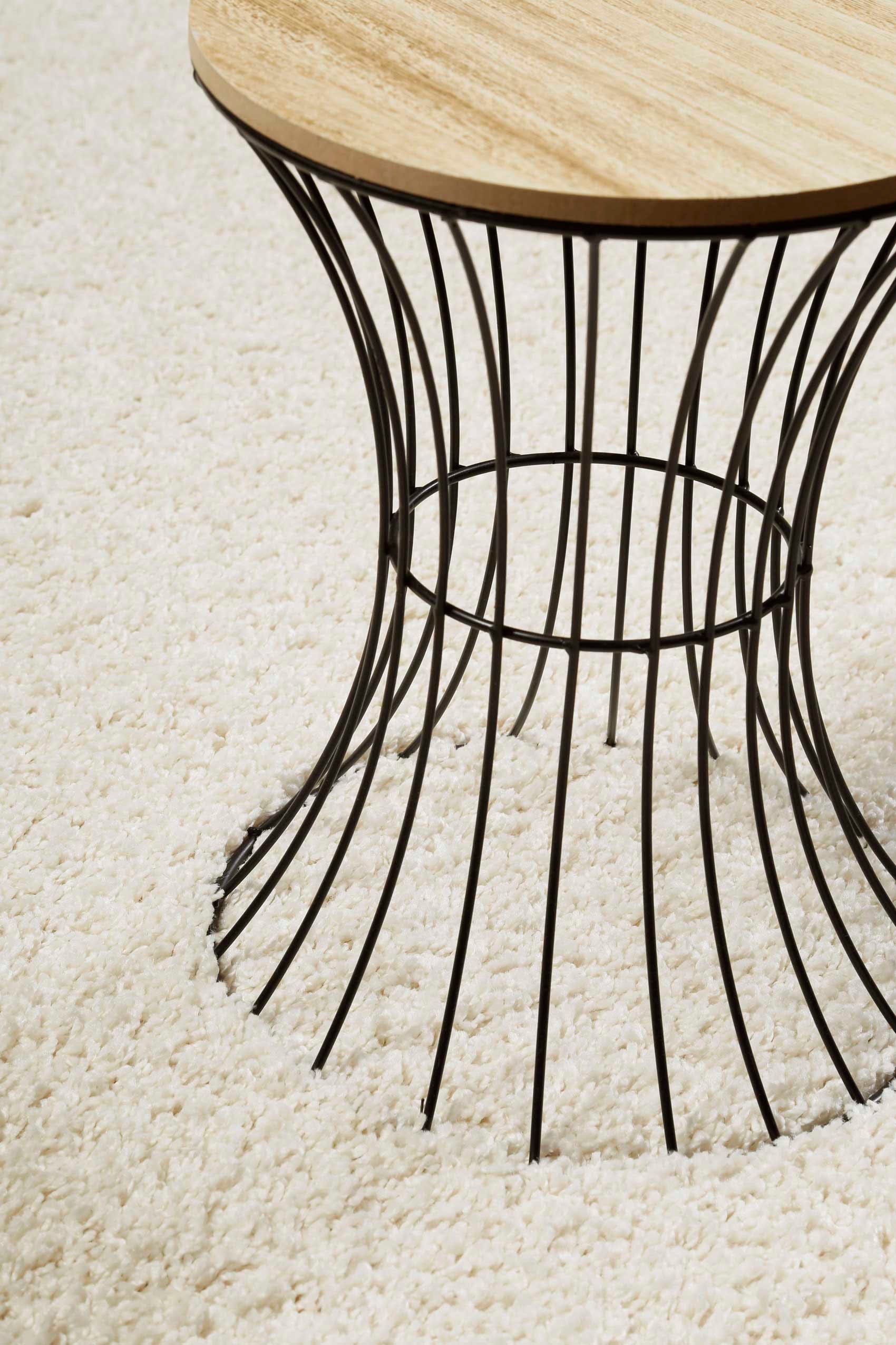 Esprit Hochflor-Teppich »Whisper Shag ESP-9977«, rechteckig, 30 mm Höhe, Läufer, uni, waschbar, mit Antirutschbeschichtung, Wohnzimmer