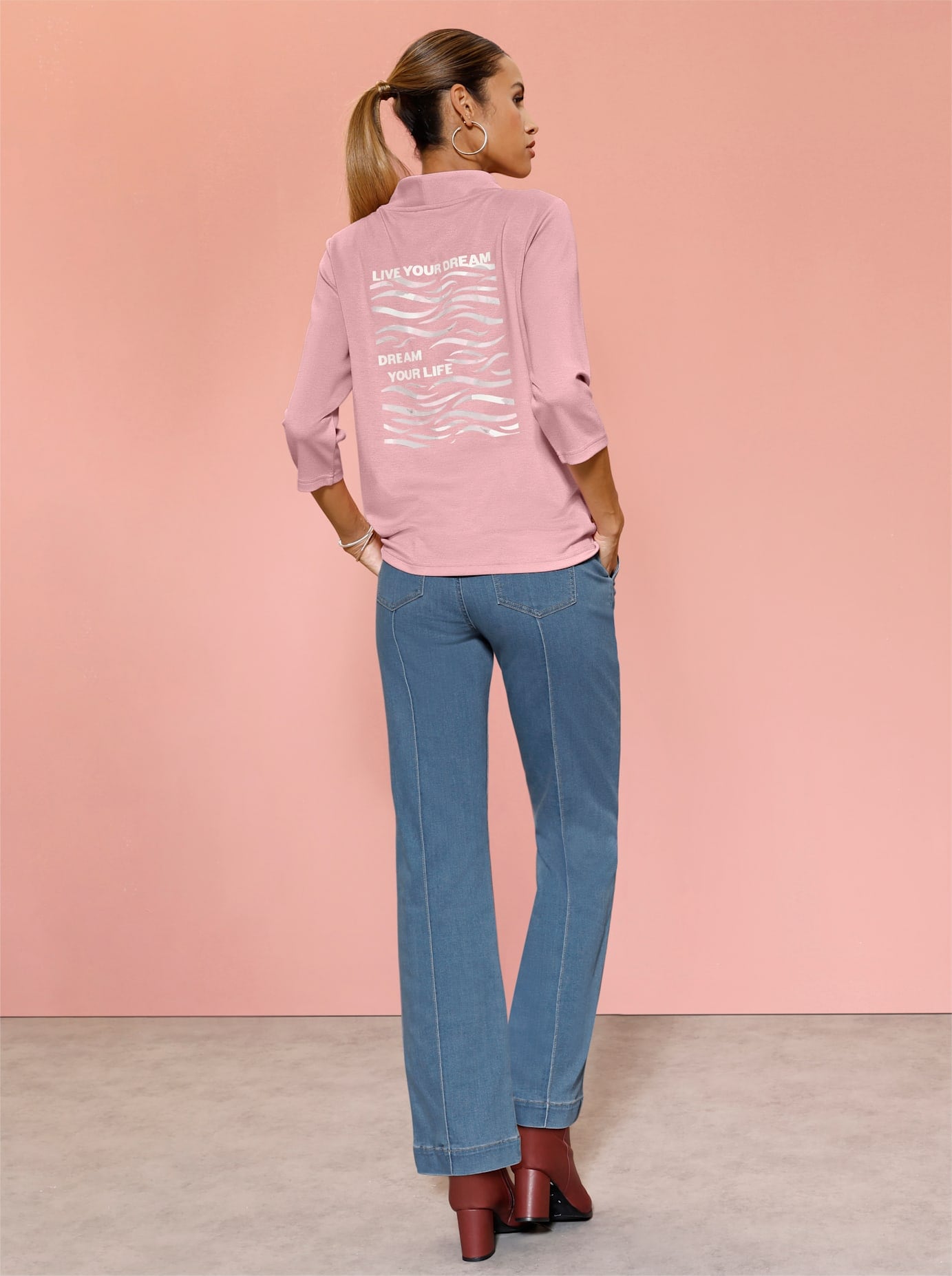 creation L Bootcut-Jeans 1