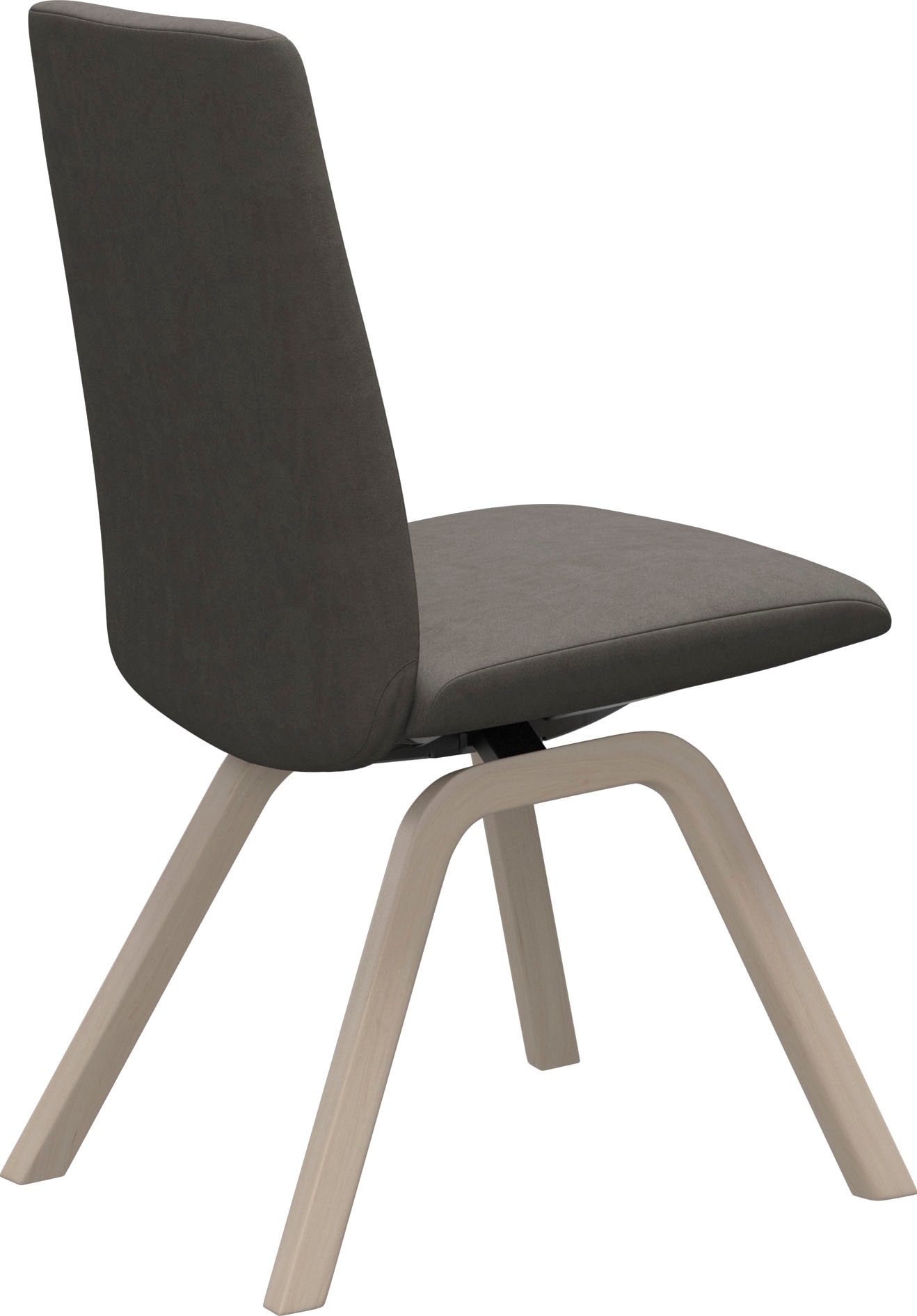 Stressless® Polsterstuhl »Laurel«, Microfaser DINAMICA, Low Back, Größe M, mit schräggestellten Beinen in Eiche gekalkt