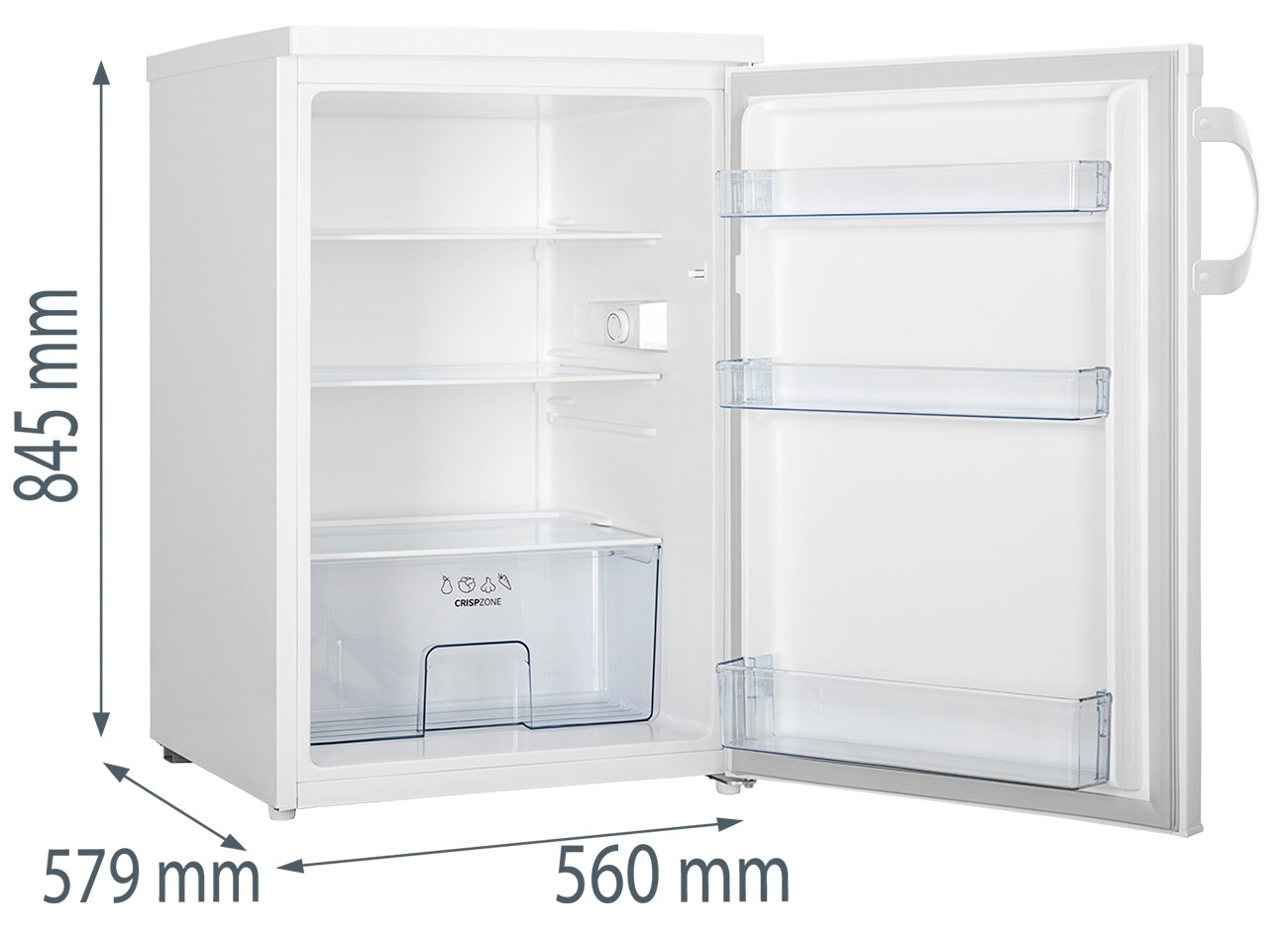 GORENJE Table Top Kühlschrank »R49CPW«, Energieeffizienzklasse C