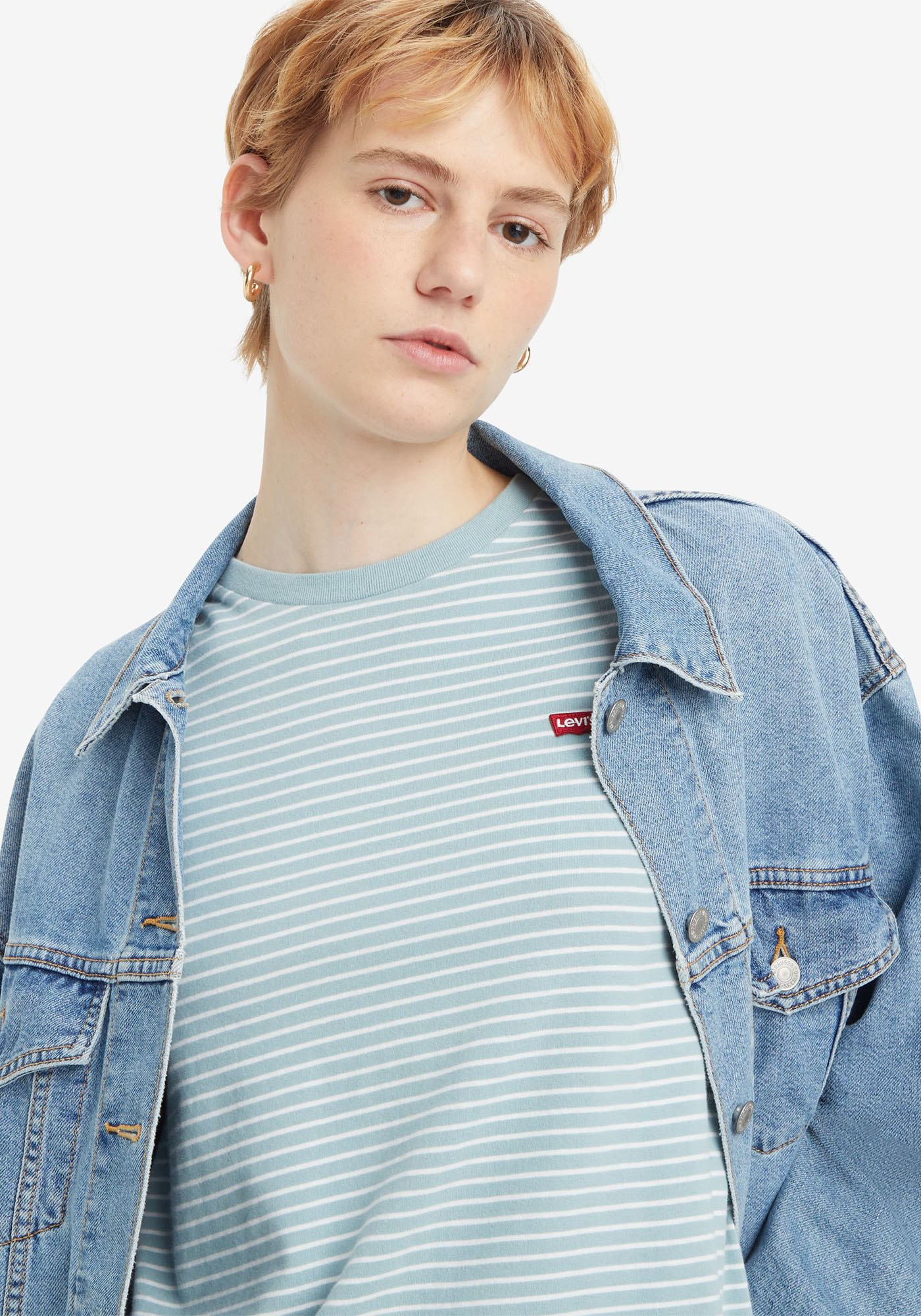 Levi's® T-Shirt »The perfect Tee«, mit kleiner Logo-Stickerei