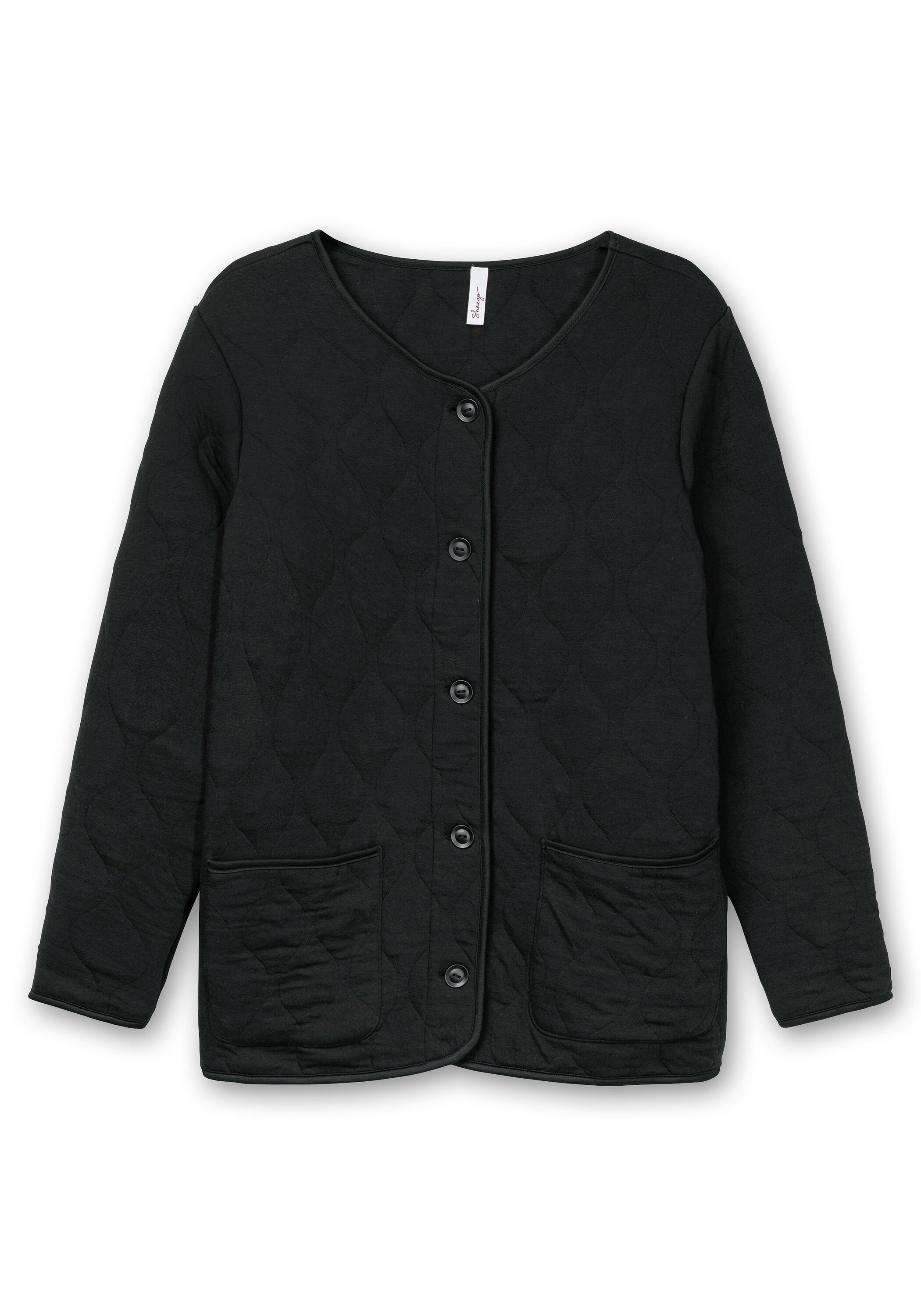 Sheego Sweatjacke »Sweatjacke mit Steppung«