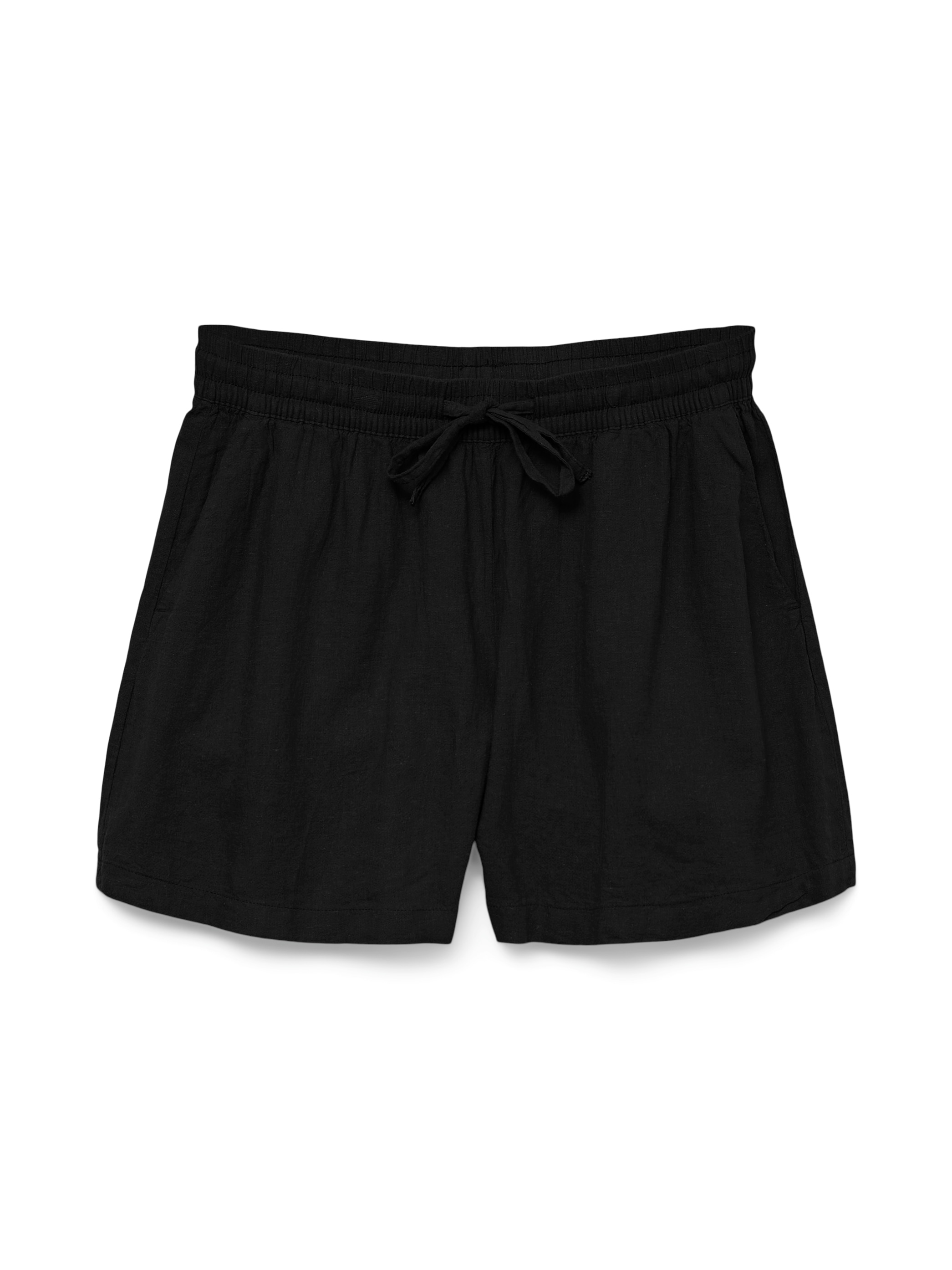 Vero Moda Shorts »VMLINN LINEN SHORTS WVN NOOS«, mit Leinen
