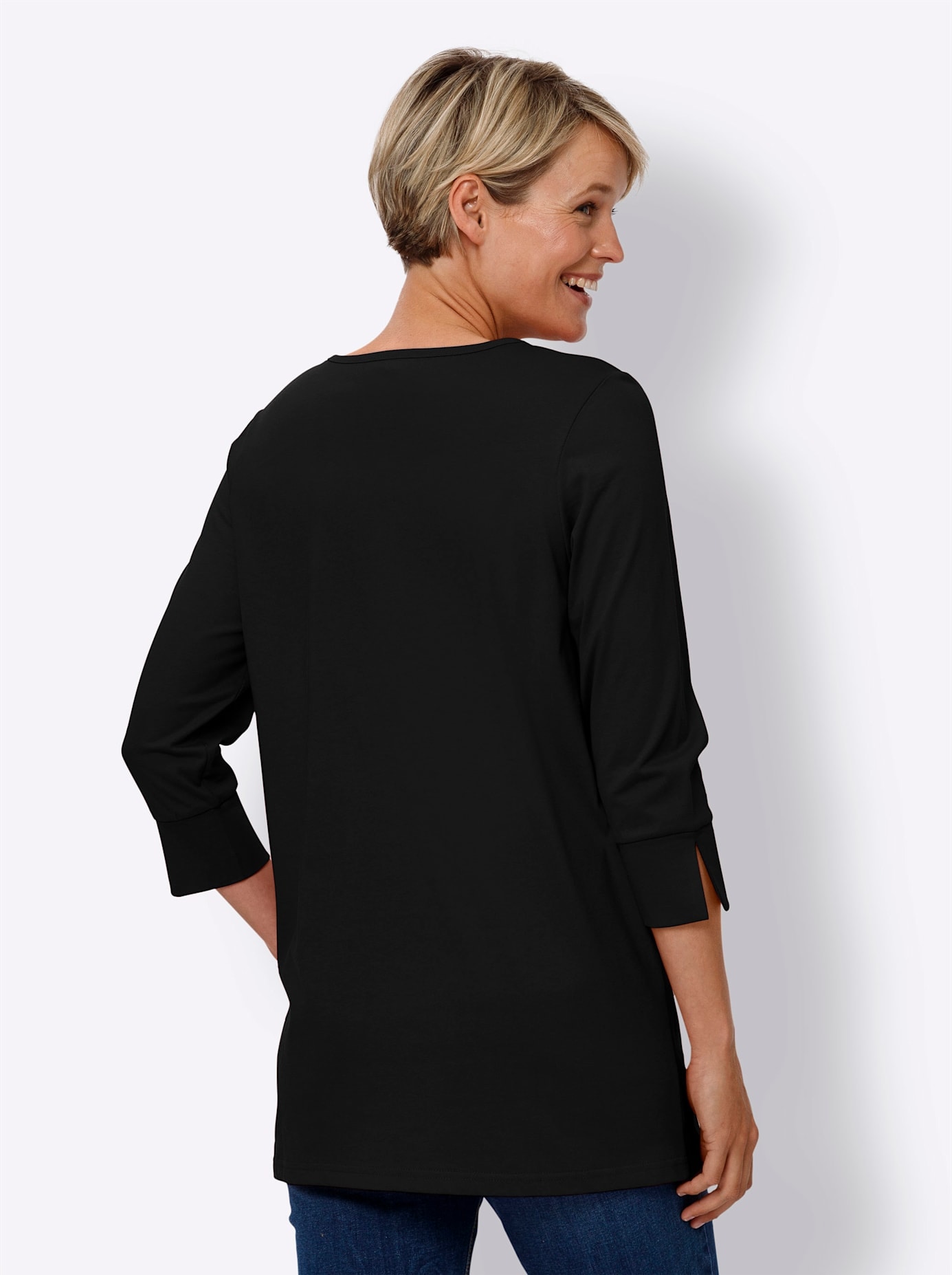 Classic Basics 3/4-Arm-Shirt »Longshirt«, (1 tlg.)