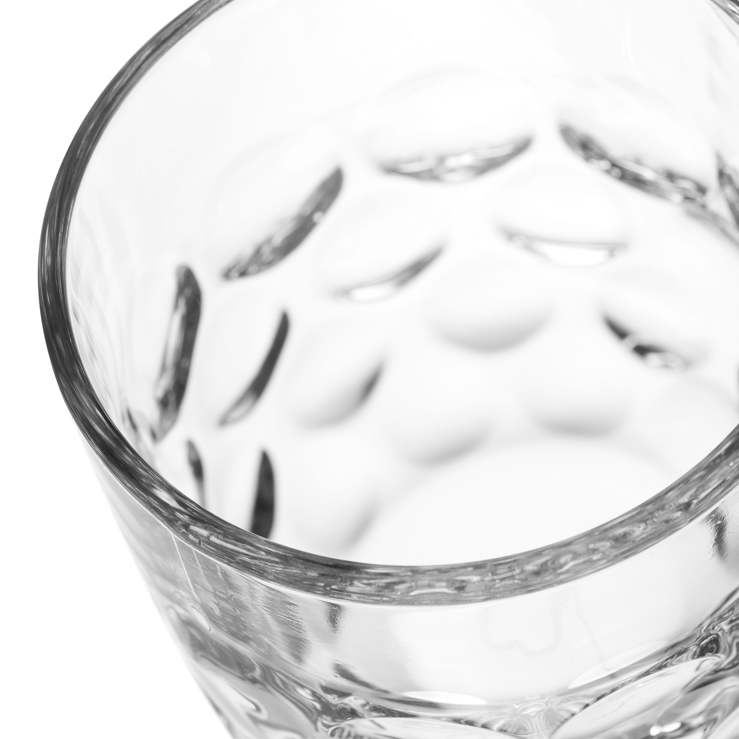 LEONARDO Gläser-Set »Kaffee-Glas GOCCE, 220 ml, 6er-Set« 1. Variante, mit Tropfenrelief