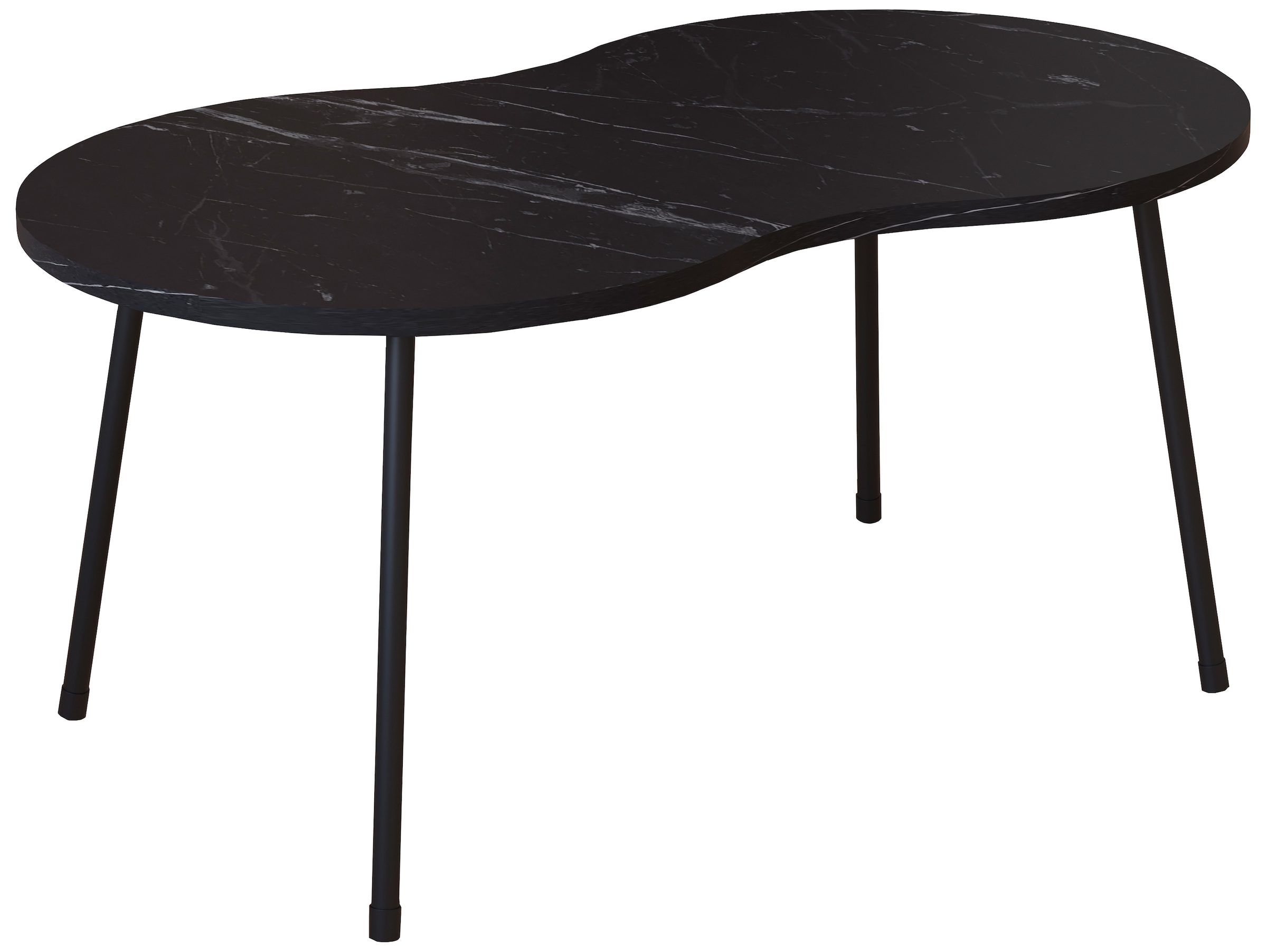 VCM Beistelltisch »Holz Sofatisch Couchtisch Marmor Mirola«