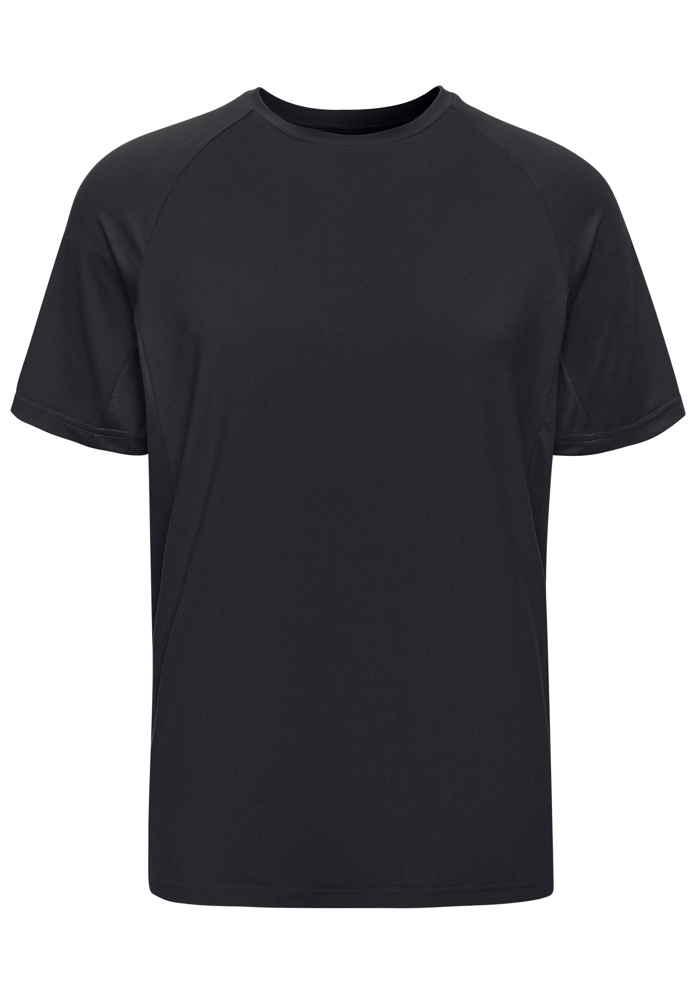 AUTHENTIC LE JOGGER Funktionsshirt mit Rundhalsausschnitt und seitlichen Mesh-Einsatz