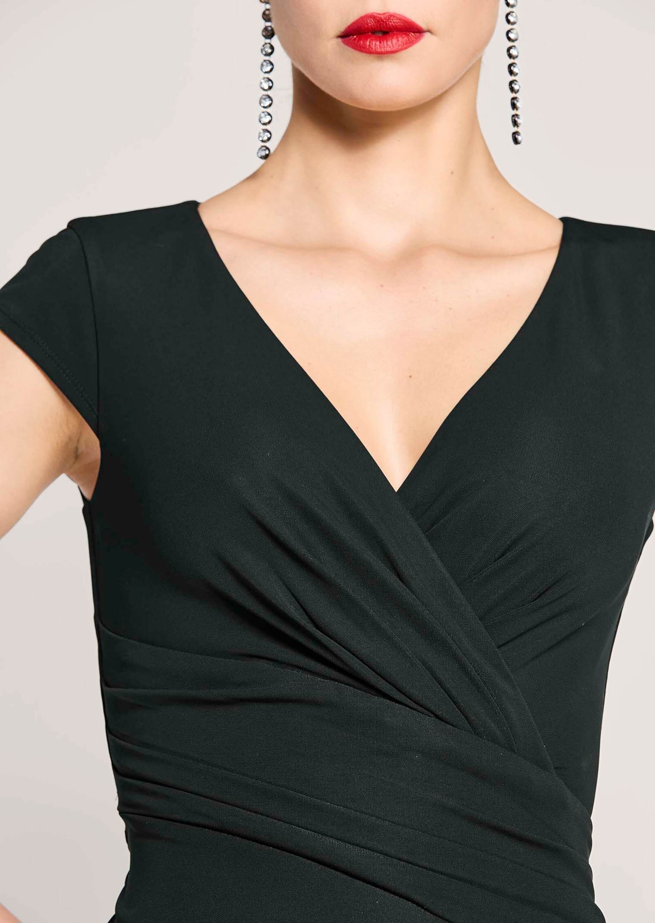 MADELEINE Wickelkleid »Abendkleid Maxikleid in Wickeloptik«