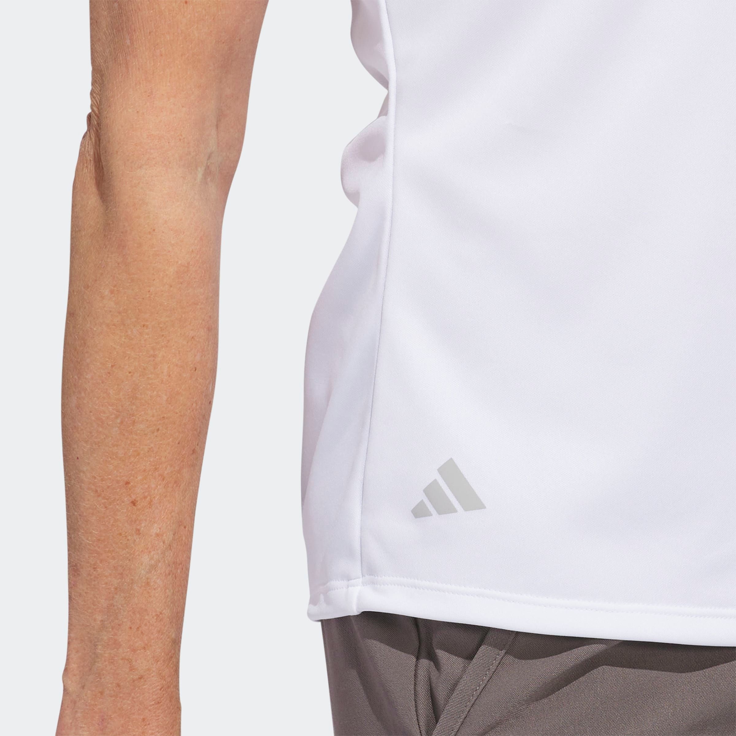 adidas Performance Poloshirt »W PERF SLD SS P« mit Druckknopfverschluss, aus Polyester, leichtes Pikeematerial