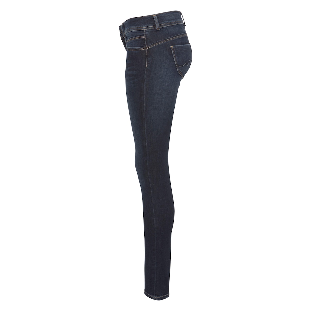 Pepe Jeans Slim-fit-Jeans »NEW BROOKE«, mit 1-Knopf Bund und Reißverschlusstasche